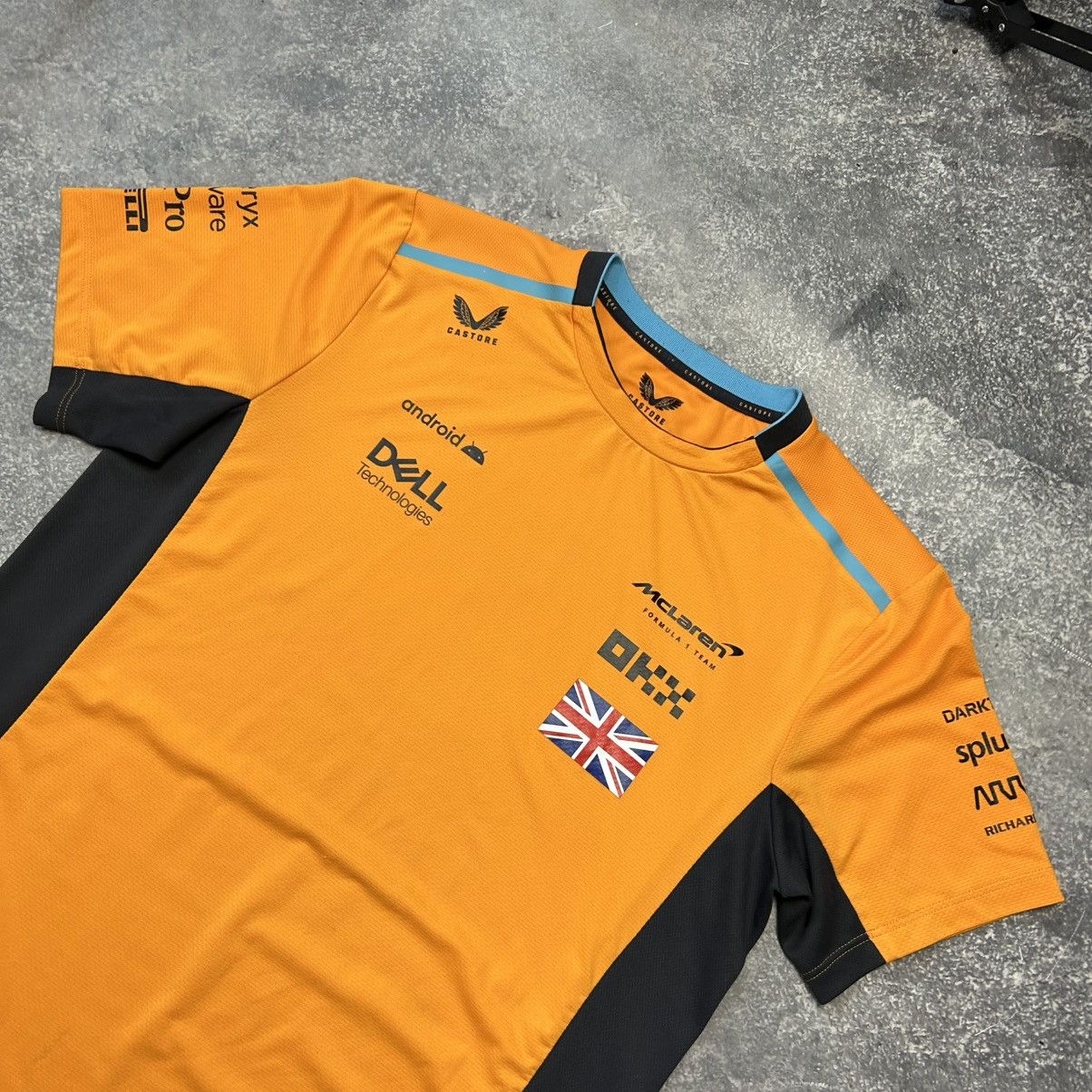 Castore Mens Castore McLaren Pirelli Nascar racing tee Size US M / EU 48-50 / 2 - 3 Thumbnail
