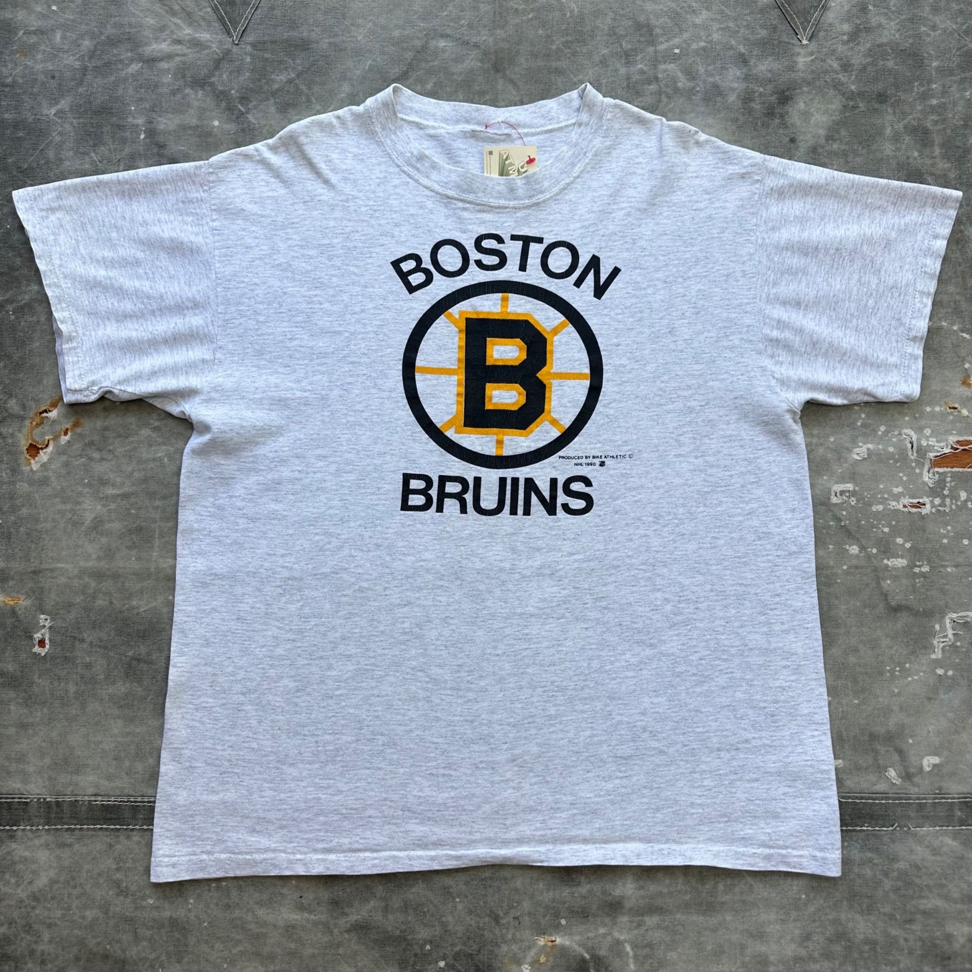 Vintage Vintage 1990 Boston Bruins NHL Hockey Shirt Size US L / EU 52-54 / 3 - 1 Thumbnail