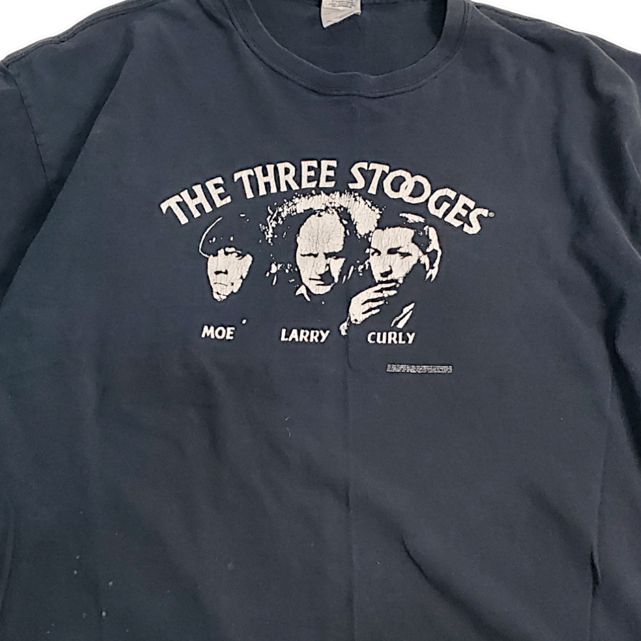 Vintage Y2K Three Stooges T-Shirt Size US XL / EU 56 / 4 - 2 Thumbnail