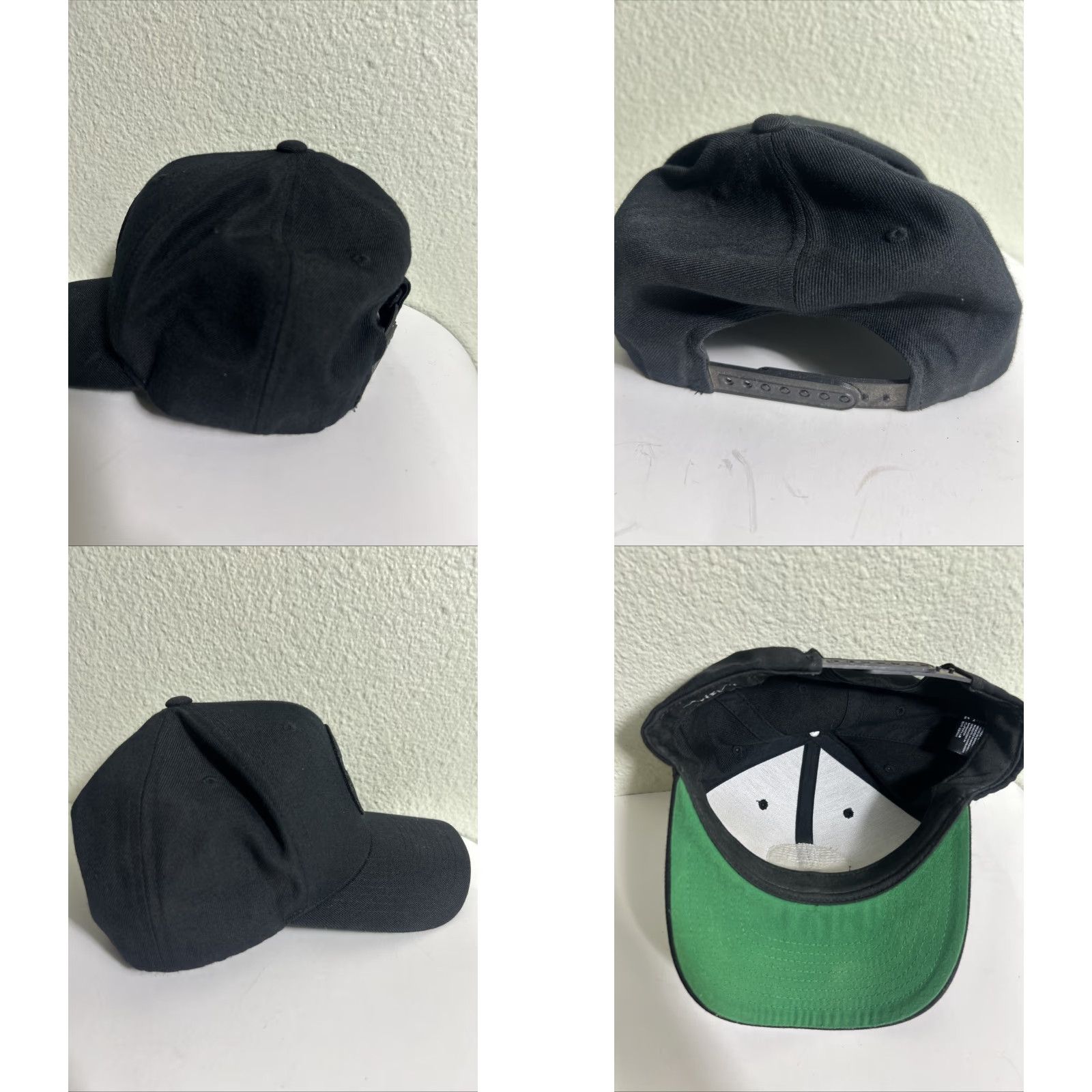 Brixton Brixton Supply Hat Cap Black White Snapback Embroidered One Size Adjustable Mens Size ONE SIZE - 8 Thumbnail