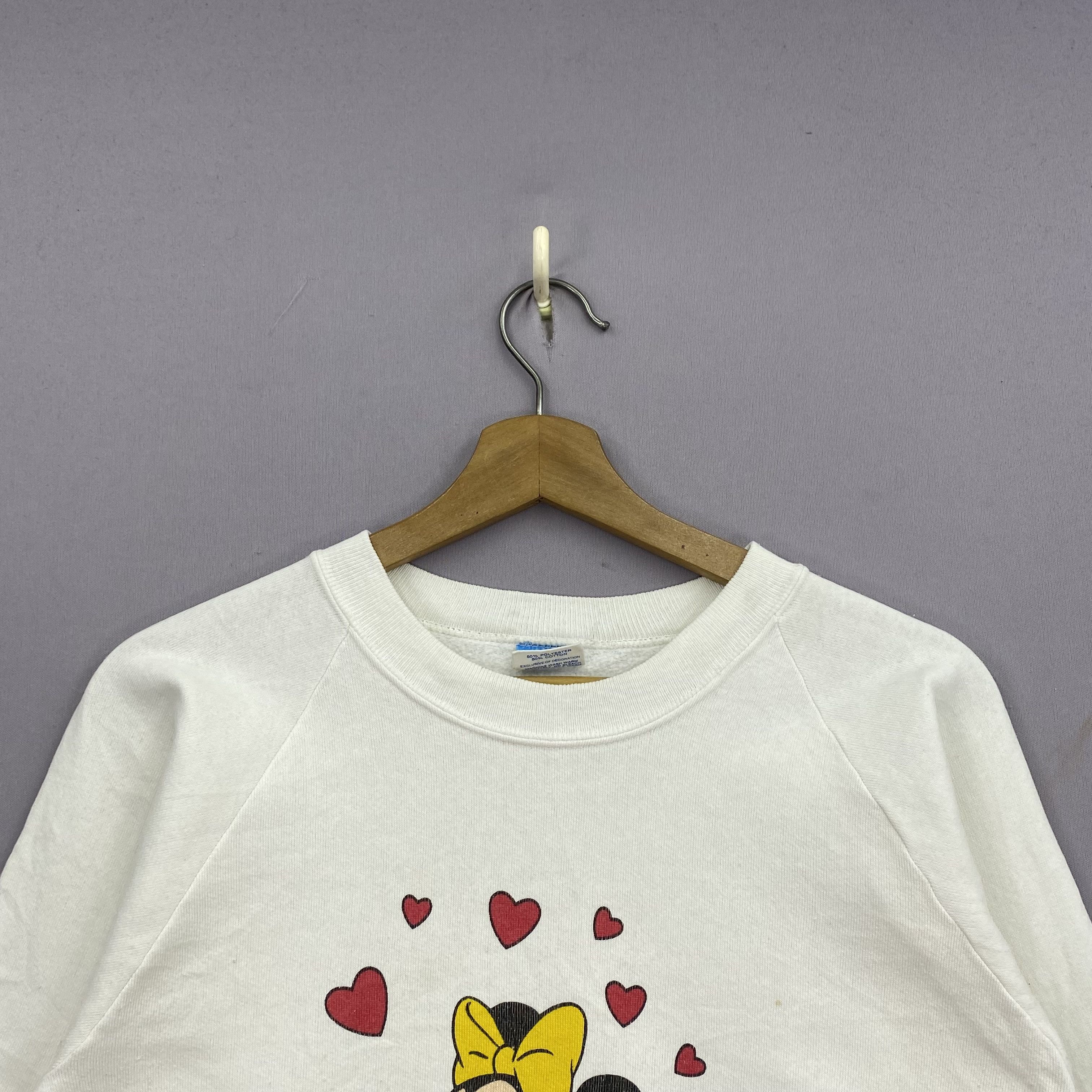 Disney Vintage 80s Minnie Mouse Sweater Catoon Sweatshirt Jumper Size US XS / EU 42 / 0 - 3 Thumbnail