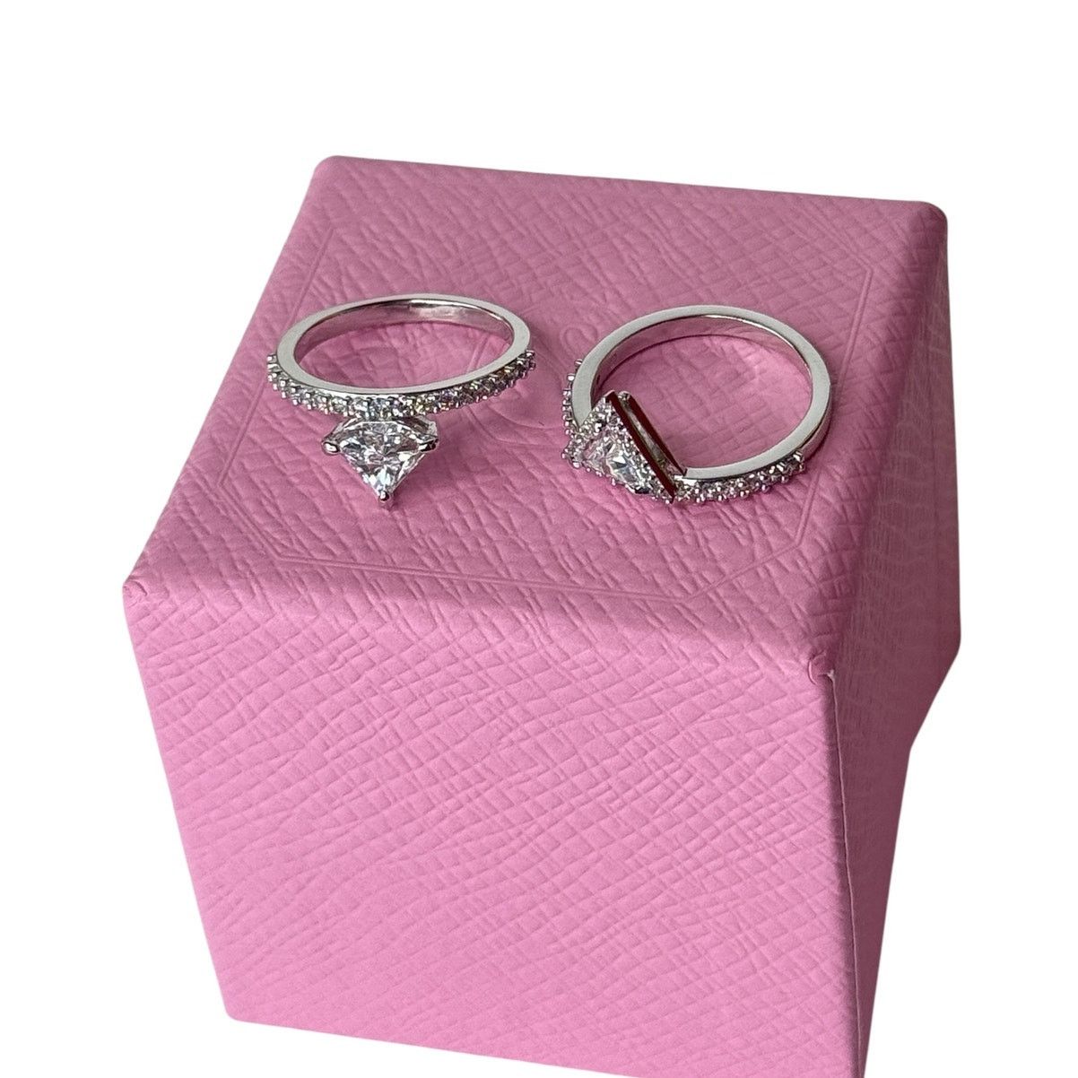 Swarovski Swarovski Ortyx ring Mixed cuts, White, Rhodium plated 6 Size ONE SIZE - 3 Thumbnail