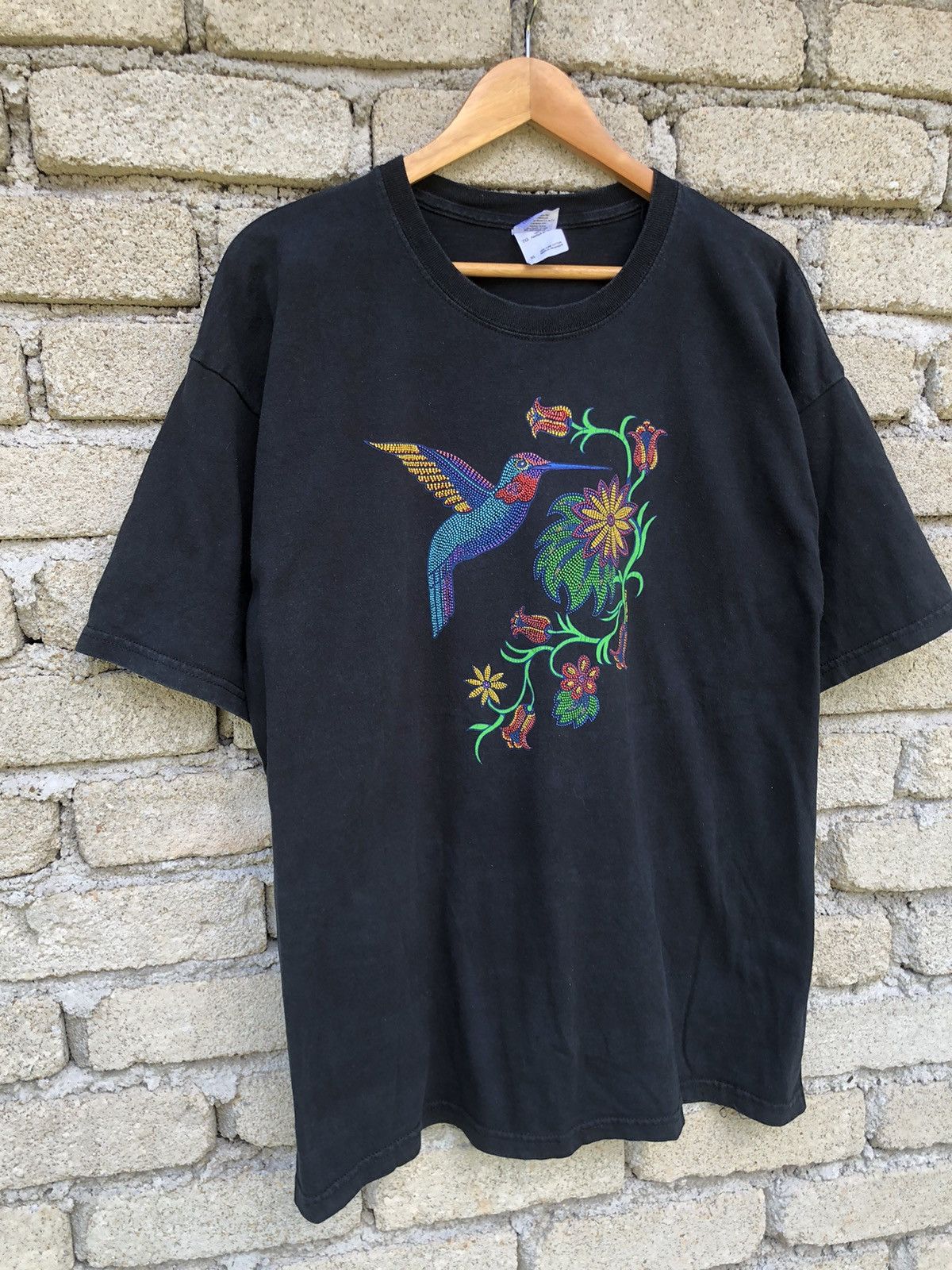 Vintage RARE Vintage Y2K WR.Teva Tees Art Native American Tshirt Size US XL / EU 56 / 4 - 3 Thumbnail