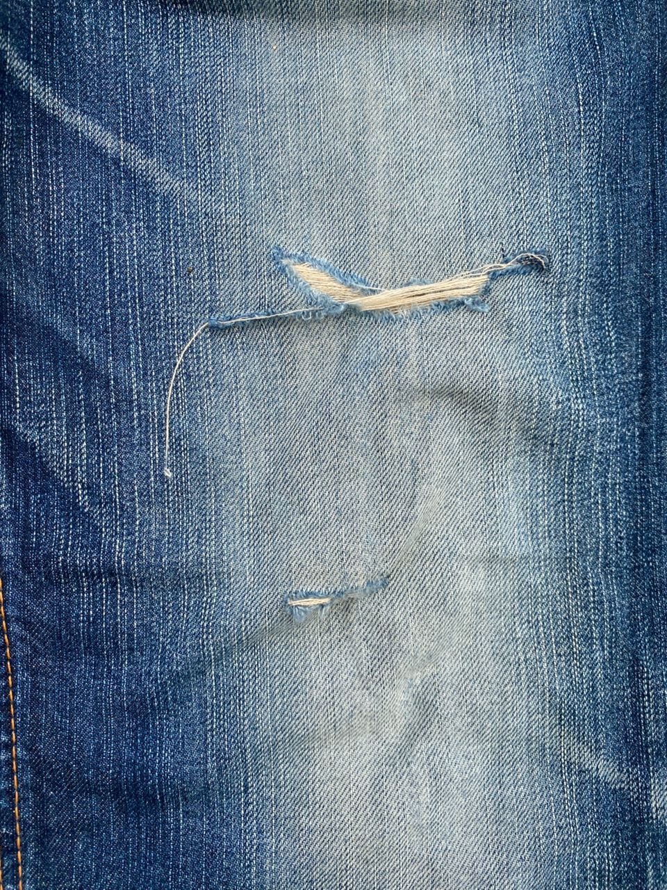 Edwin 💥DELETE💥VINTAGE EDWIN 421 XV DISTRESSED DENIM Size US 33 - 15 Thumbnail