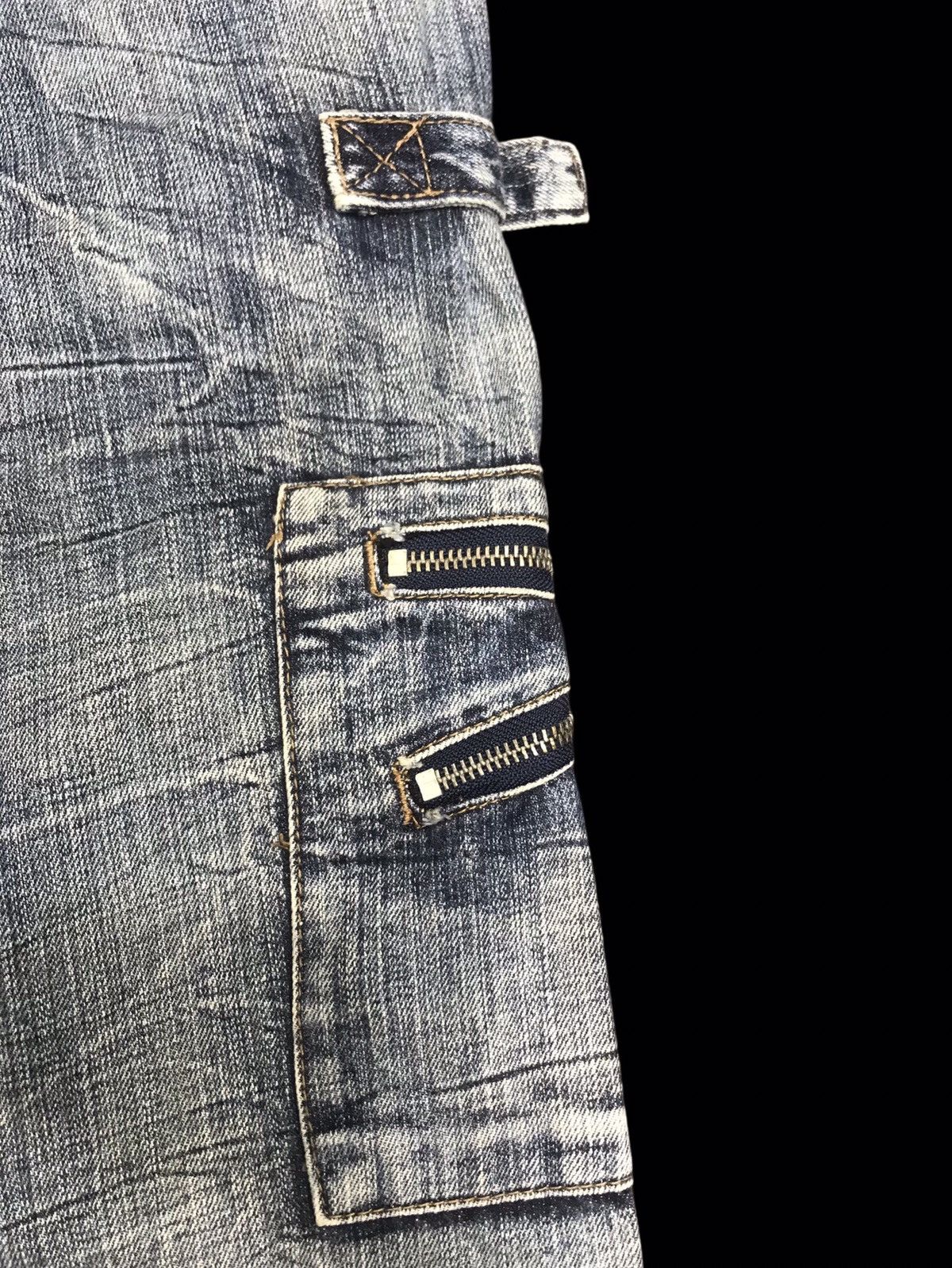 Seditionaries × semanticdesign 💥FLARE💥semantic design SICK FLARE MULTIPOCKETS DENIM F214 Size US 32 / EU 48 - 19 Thumbnail