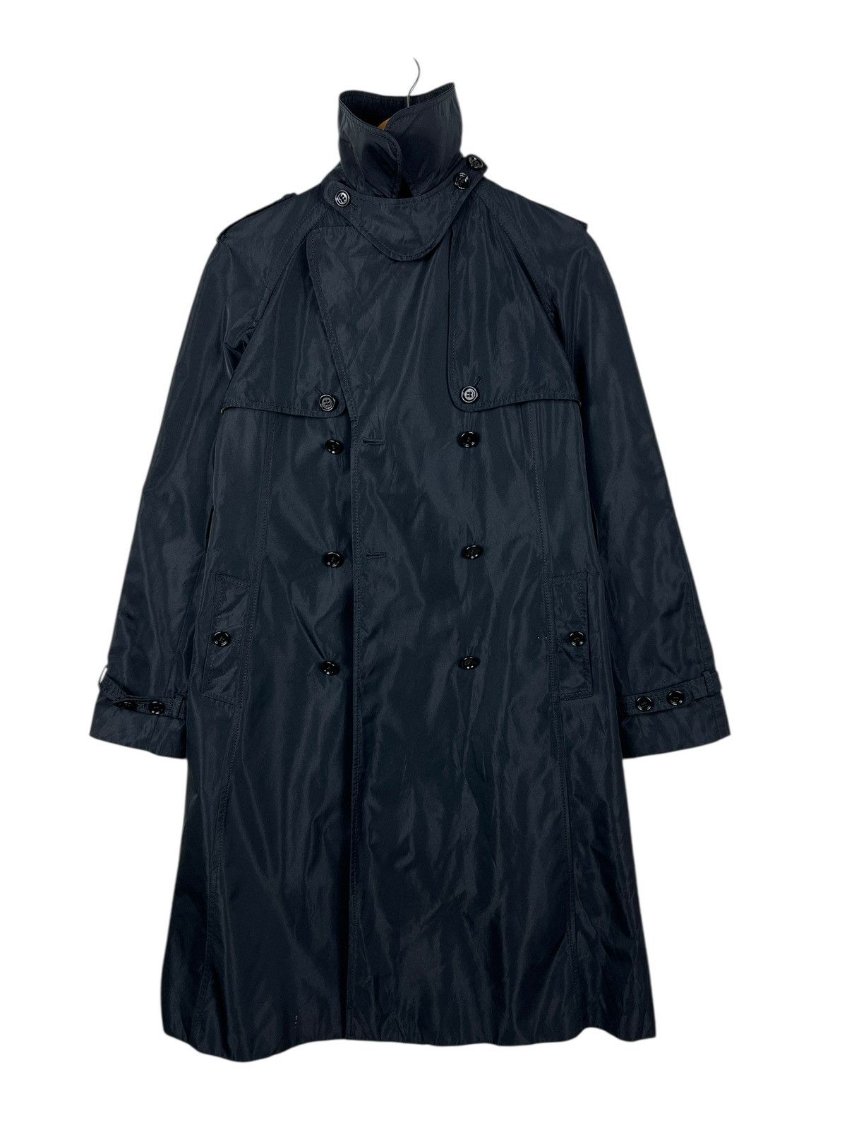 Dolce & Gabbana 🔥 Dolce & Gabbana Double Breast Trenchcoat Leopard lining Size S / US 4 / IT 40 - 10 Thumbnail