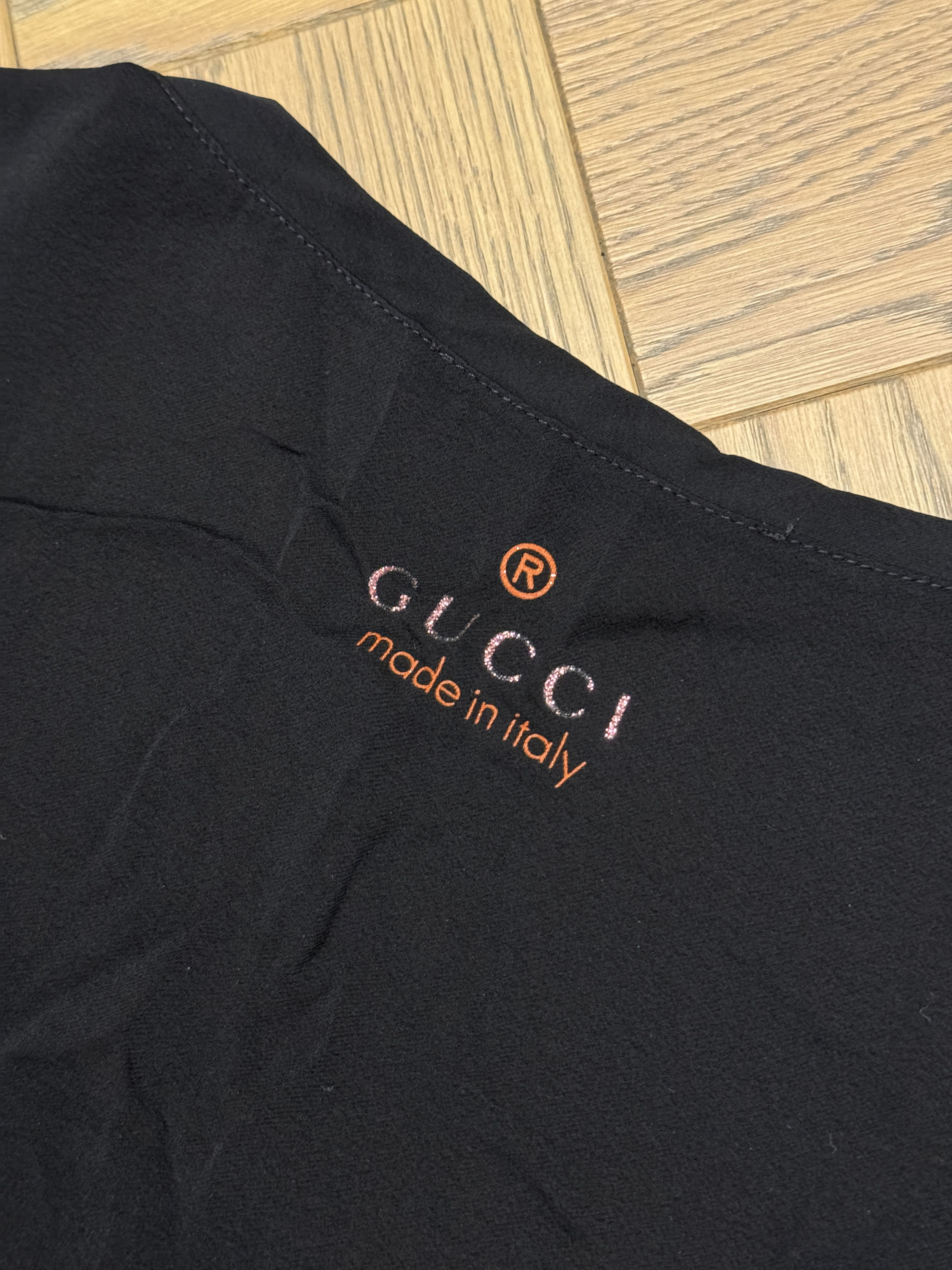 Gucci Gucci short sleeve silk-insert graphic tee Size S / US 4 / IT 40 - 6 Thumbnail