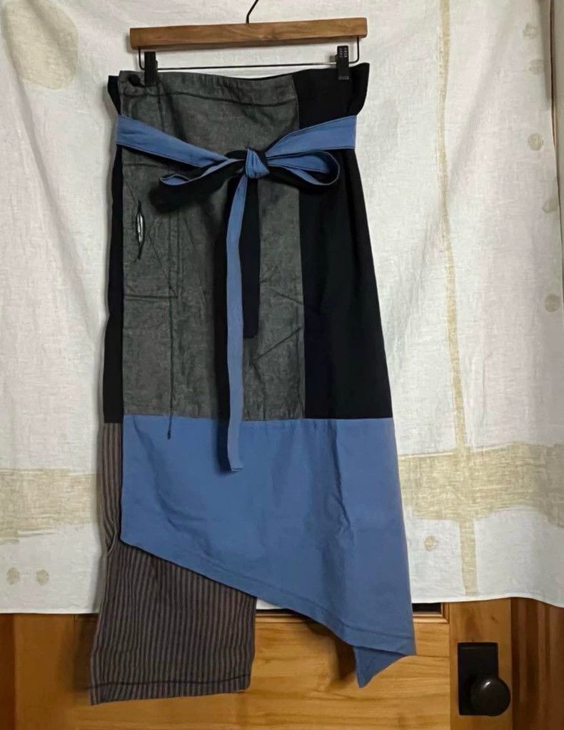 Kapital Kapital Size1 Color-blocking stacked gear design tie-up pan Size US 27 - 1 Thumbnail