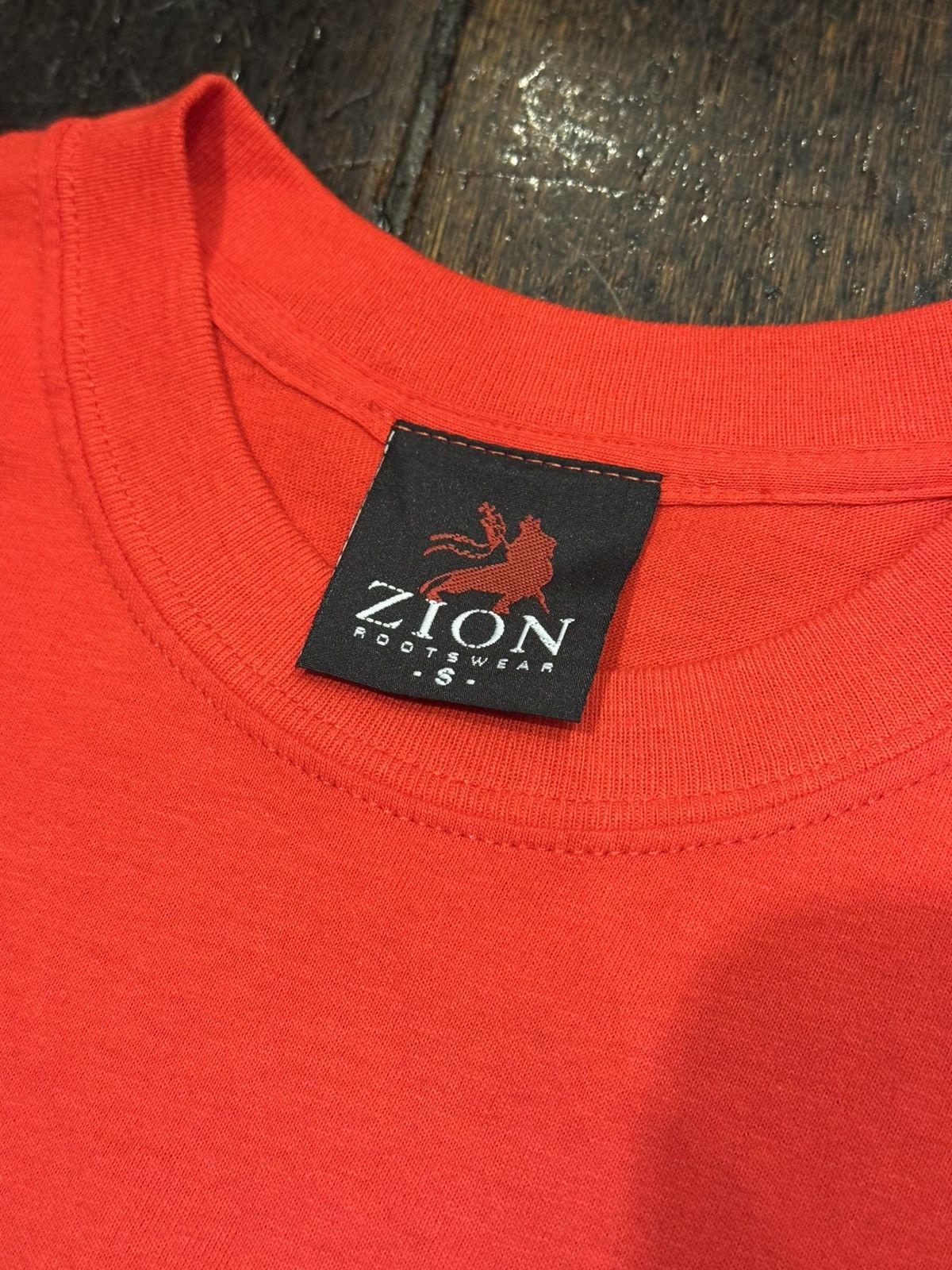 Bob Marley × Vintage Bob Marley Zion Rootswear Vintage Red T-Shirt Size S Size US S / EU 44-46 / 1 - 4 Thumbnail
