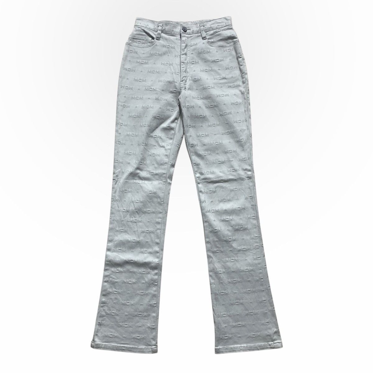 MCM MCM Flared Lagera Monogram Longpants Size US 28 / EU 44 - 1 Thumbnail