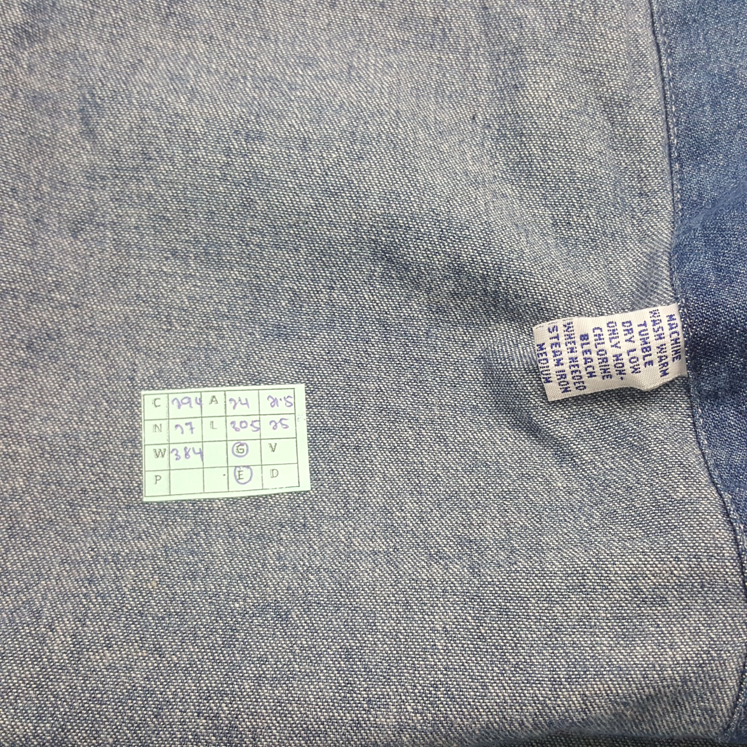 Polo Ralph Lauren × Vintage Vintage Ralph Lauren Denim Button Up Shirt Size US XL / EU 56 / 4 - 7 Thumbnail