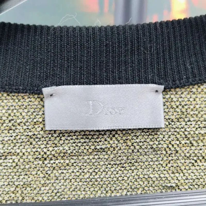 Dior Dior Floral Patterned Black Knit Pullover Sweater . Size S / US 4 / IT 40 - 3 Thumbnail