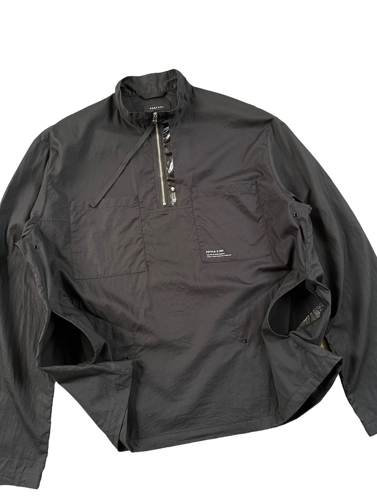 Designer × Japanese Brand Portvel 🇯🇵 Half Zip Pullover Shirt Size US M / EU 48-50 / 2 - 6 Thumbnail