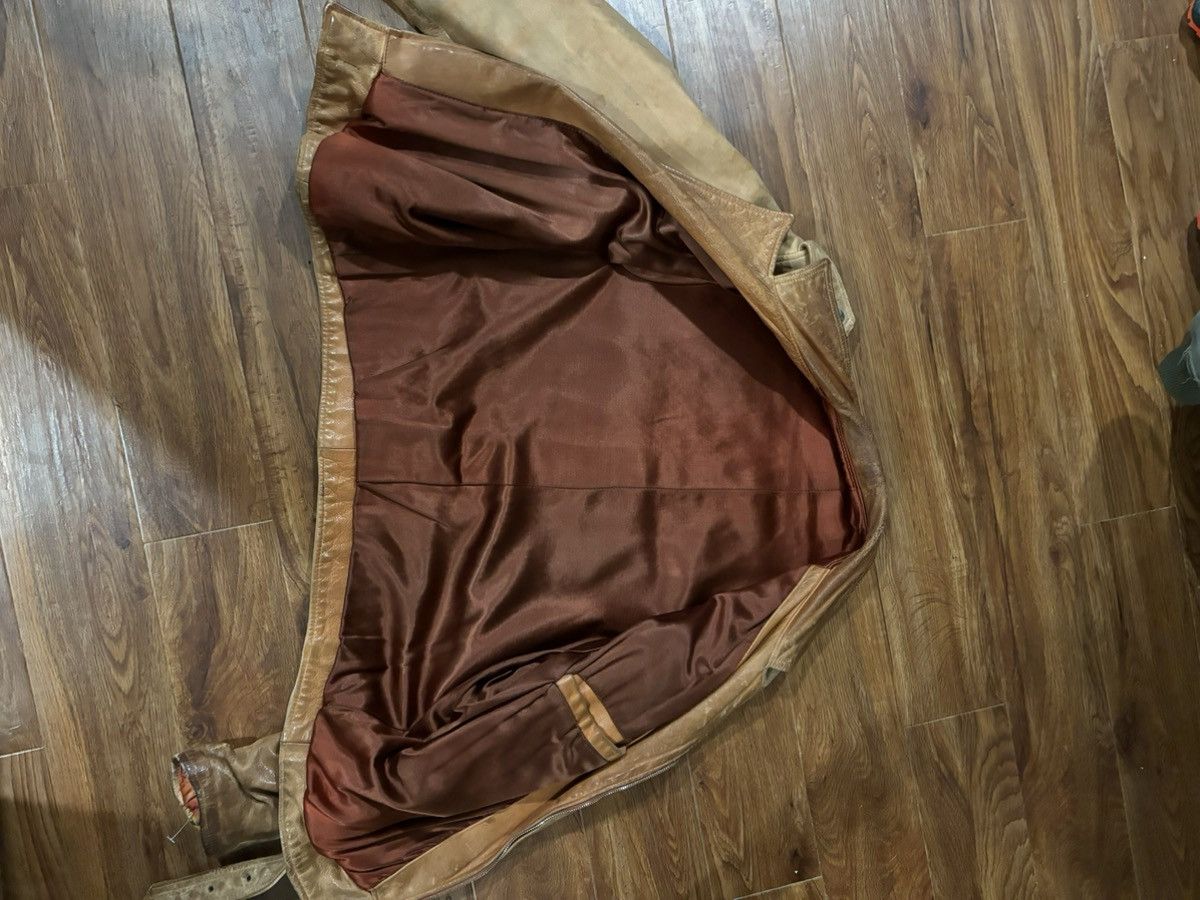 Chevignon × Vintage Vintage Chevignon Leather Biker Jacket Size US M / EU 48-50 / 2 - 3 Thumbnail