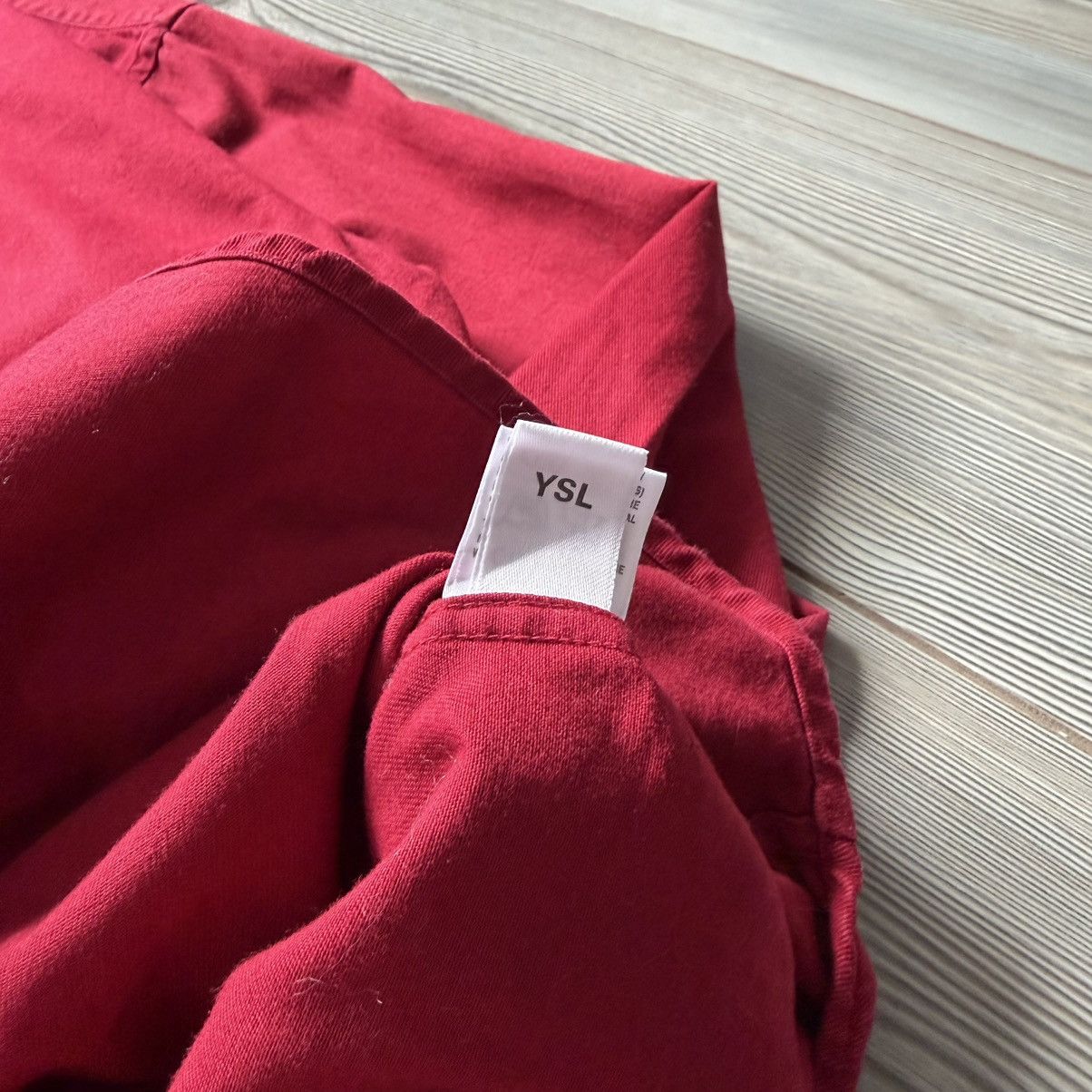Yves Saint Laurent 🔥Vintage Yves Saint Laurent YSL Logo Shirt Size US L / EU 52-54 / 3 - 11 Thumbnail