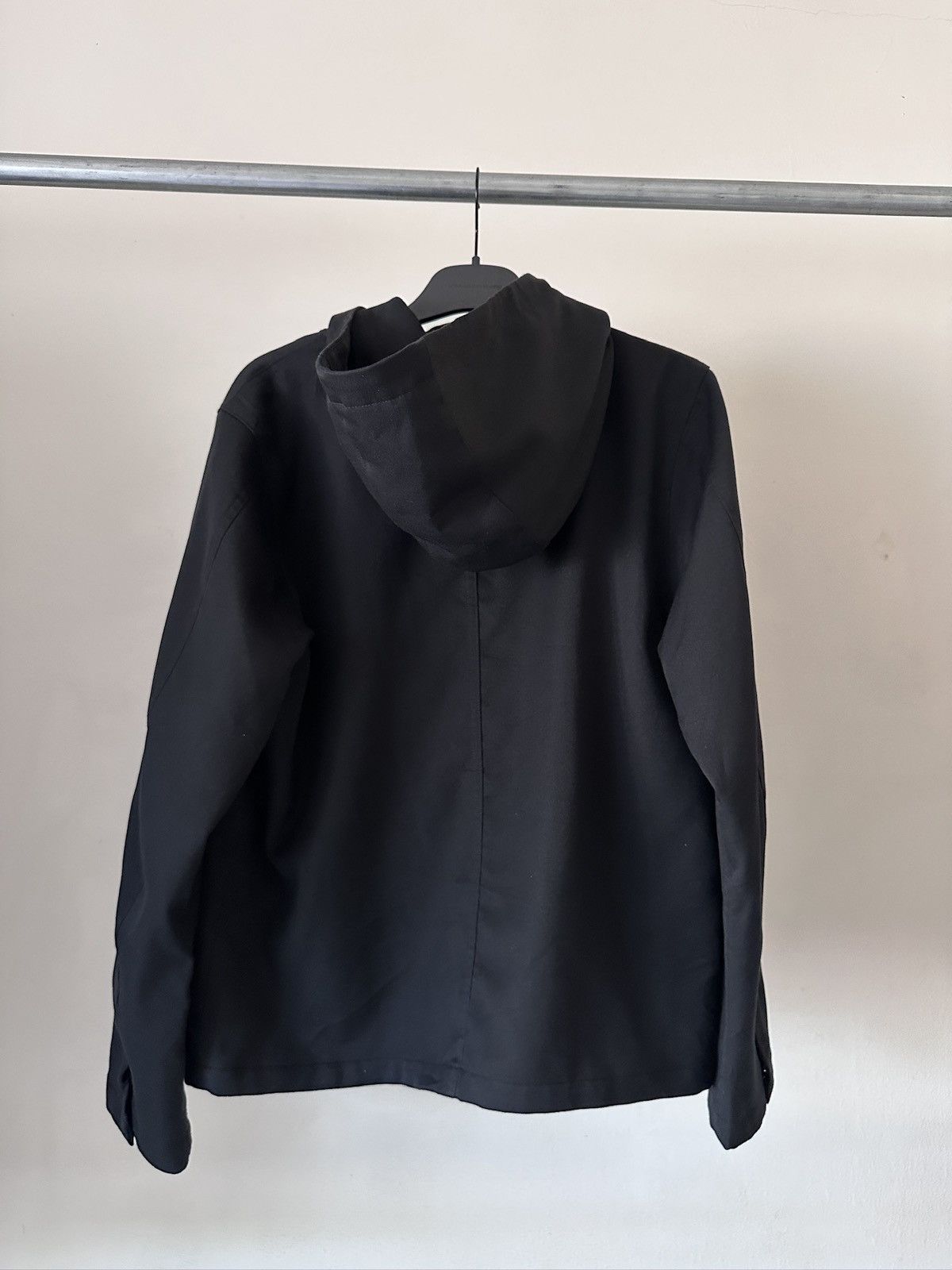 wjk 2000s WJK Black Asymmetrical Zipper Hoodie Size US M / EU 48-50 / 2 - 7 Thumbnail