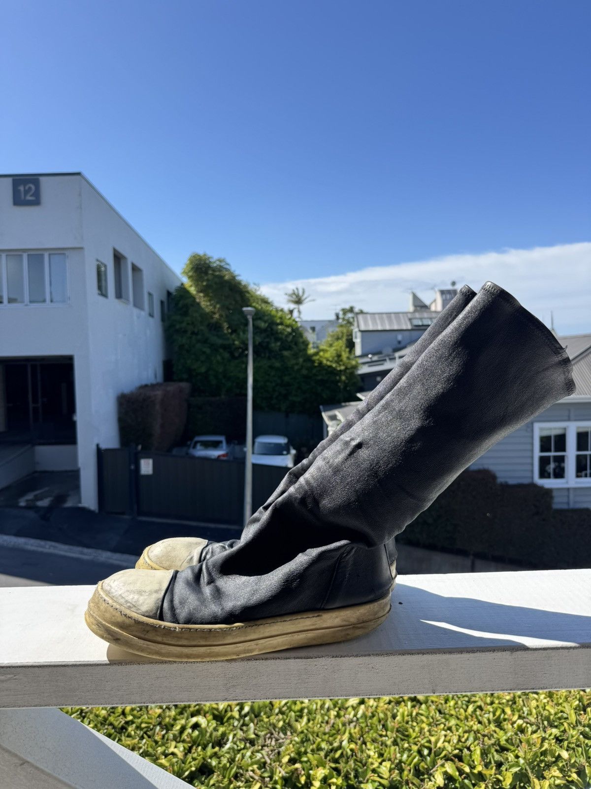 Rick Owens FW15 SPHINX Rick Owens Sock Ramones Size US 12 / EU 45 - 1 Thumbnail