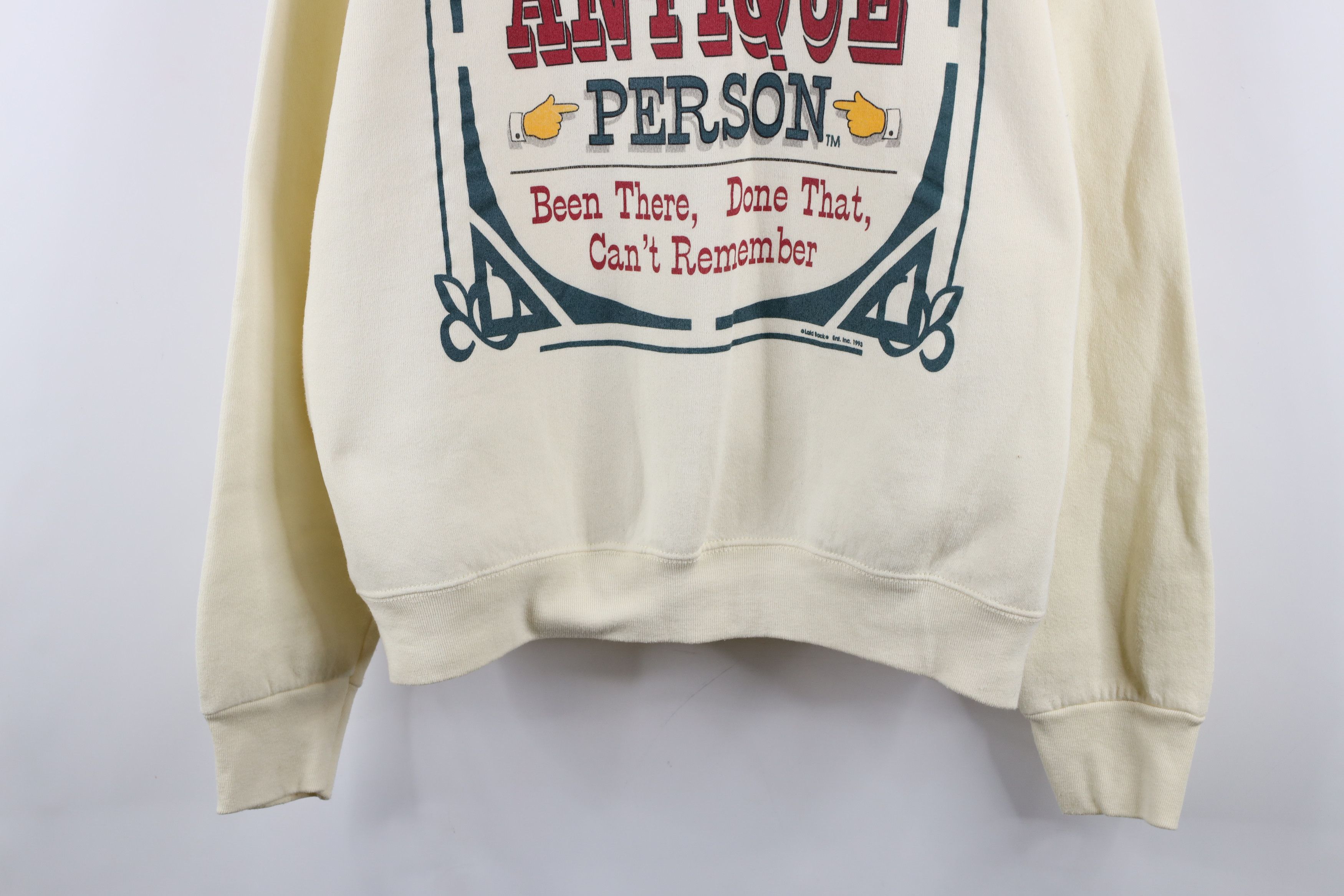 Vintage Vintage 90s Streetwear Person Crewneck Sweatshirt USA Size US XL / EU 56 / 4 - 3 Thumbnail