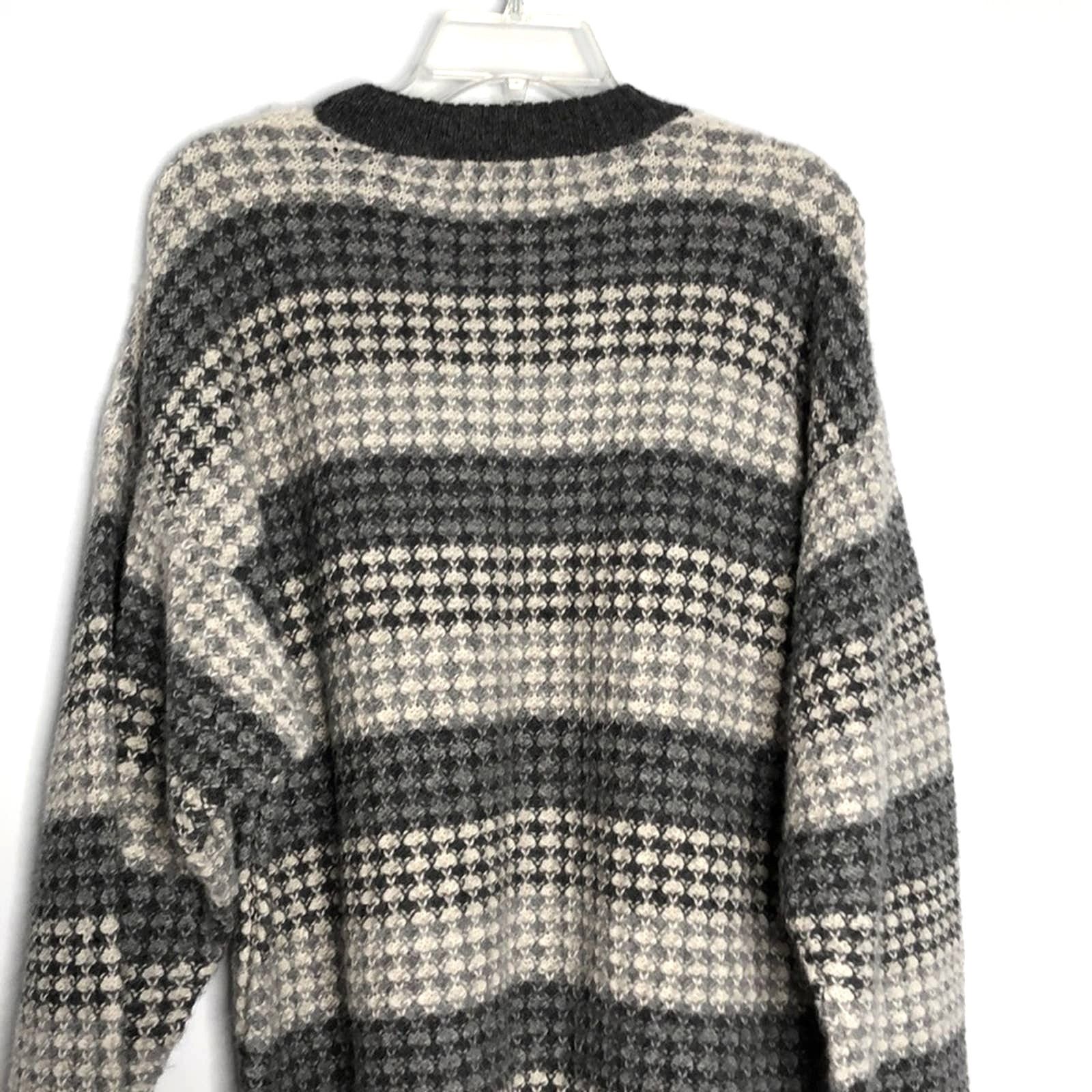 Other Peruvian Connection Alpaca Crew Sweater Gray Size US L / EU 52-54 / 3 - 9 Thumbnail