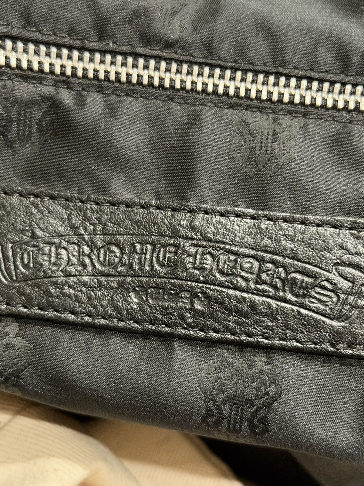Chrome Hearts Chrome Hearts Black Fleur Patch Tote Bag Size ONE SIZE - 11 Thumbnail