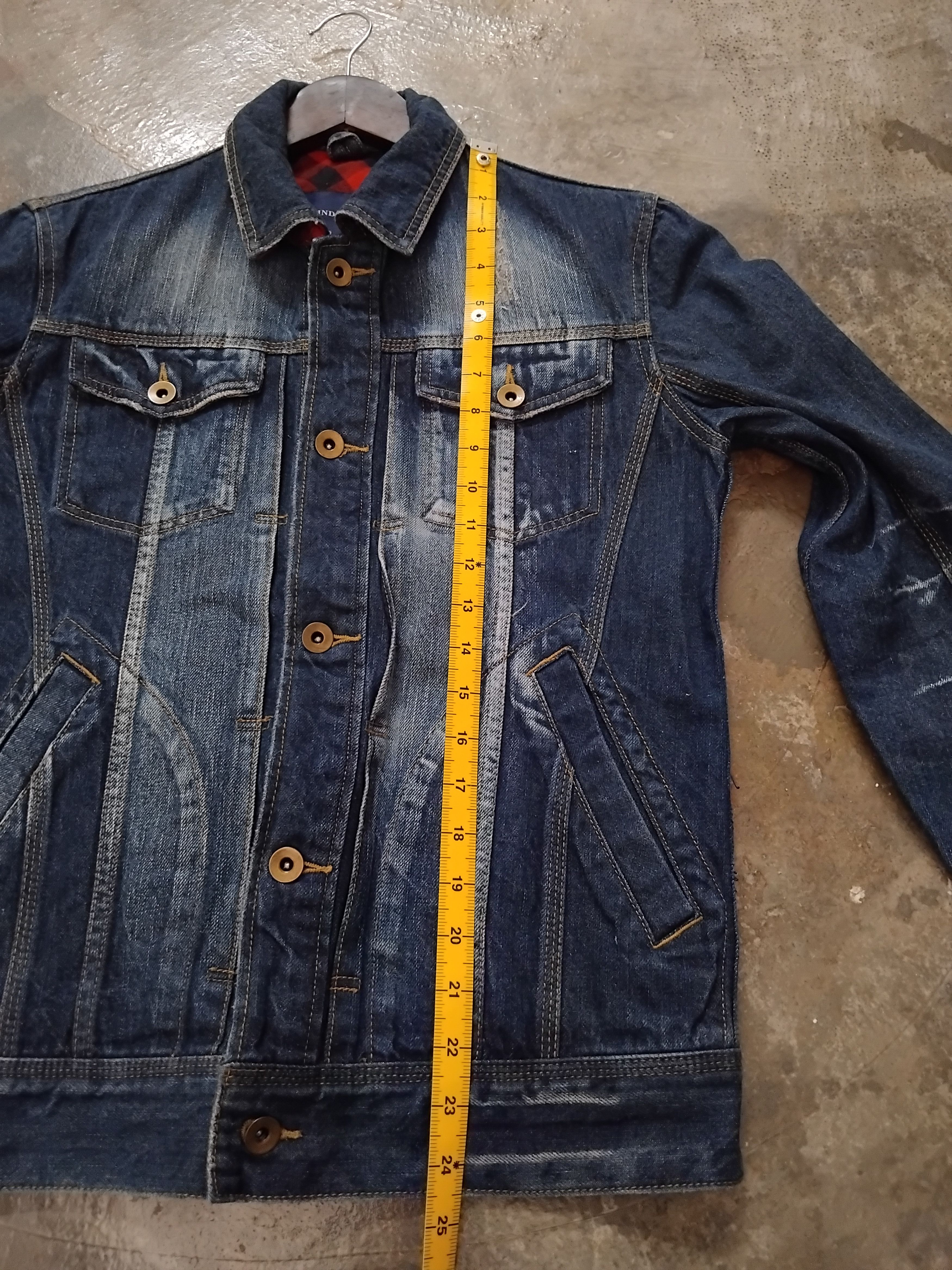 If Six Was Nine 💥Mind Blow Japanese style acid wash denim jacket Size US M / EU 48-50 / 2 - 7 Thumbnail