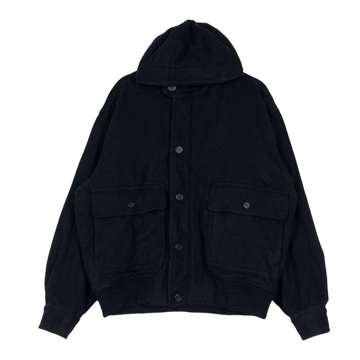 Issey Miyake 🔥Vintage Wool Bomber Jacket Be-Hot Blanket Lining Tartan Size US L / EU 52-54 / 3 - 1 Thumbnail