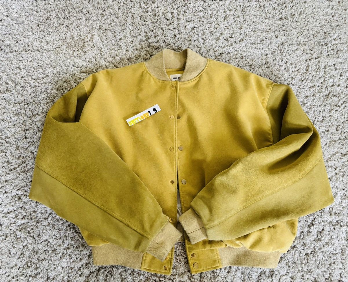 Fear of God Fear of God 6th Collection Suede Bomber "Winnie the Pooh" M Size US M / EU 48-50 / 2 - 2 Thumbnail