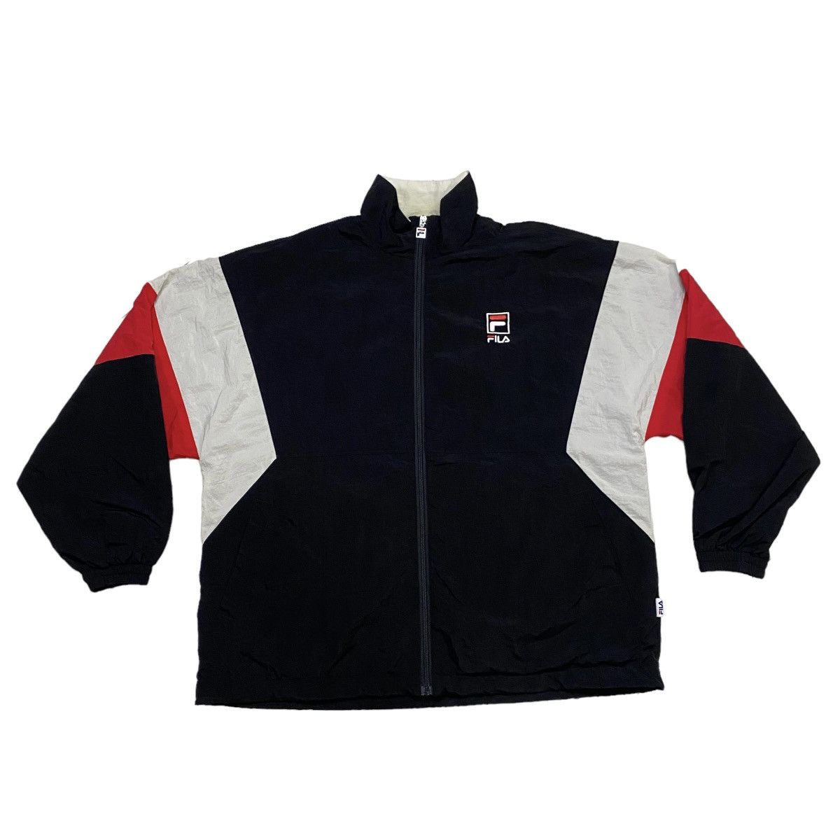 Fila × Vintage FILA VINTAGE EMBROIDERY BIG BACK LOGO WINDBEAKER Size US M / EU 48-50 / 2 - 5 Thumbnail