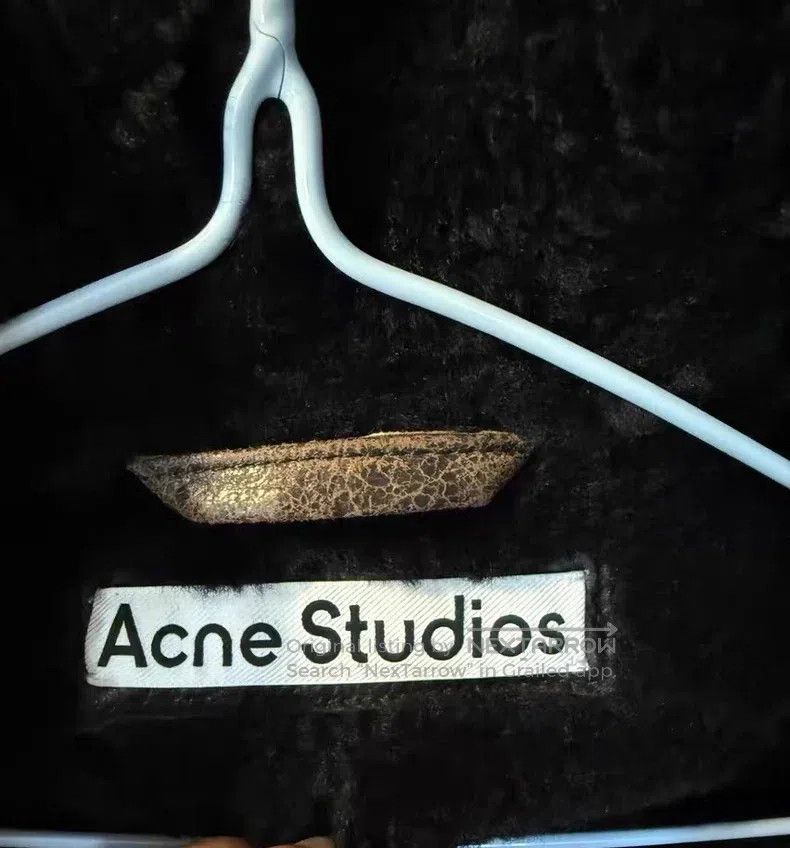 Acne Studios Acne Studios Leather and fur integrated coat Size 4XL / US 24-26 - 5 Thumbnail