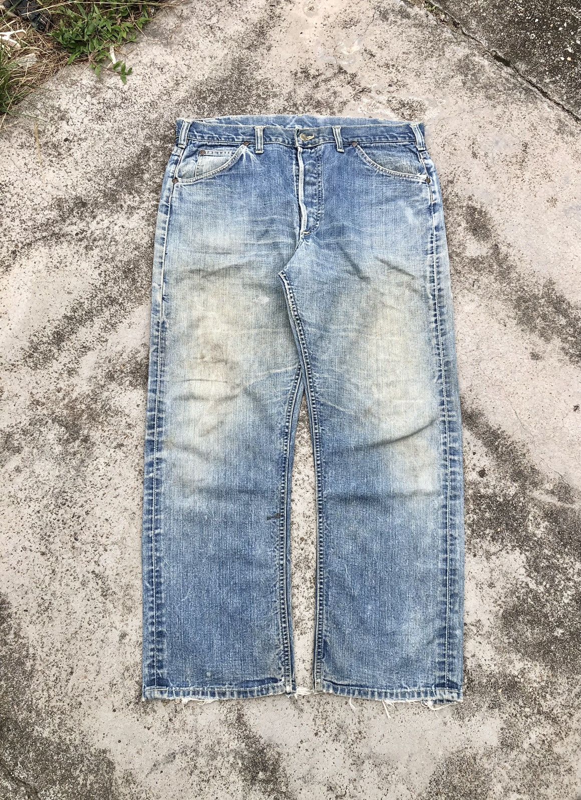 Lee VINTAGE 60s LEE 101B SELVEDGE DENIM Size US 36 / EU 52 - 1 Thumbnail