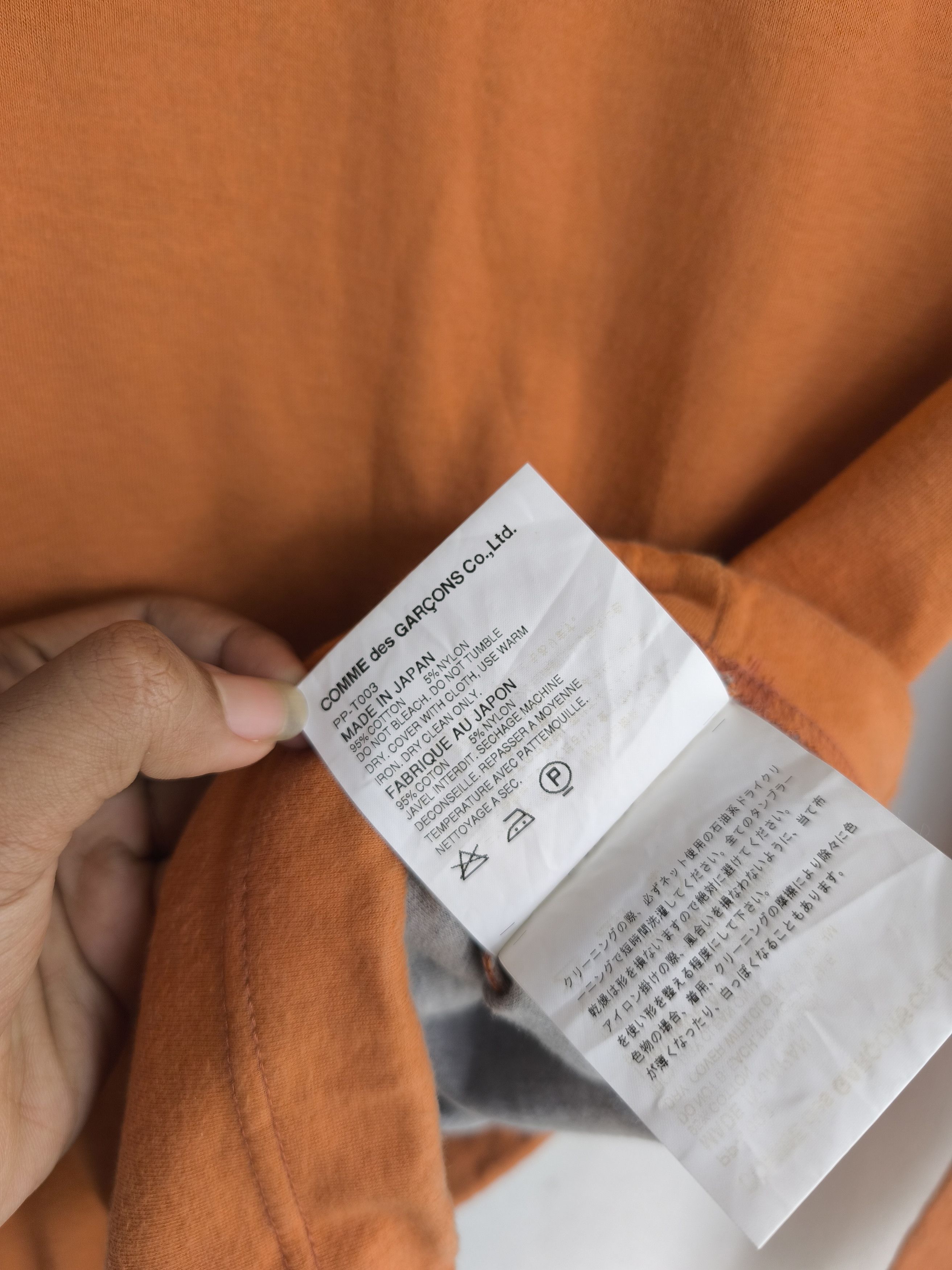 Comme des Garcons Comme des Garcons homme plus drawstring longsleeve t shirt Size US M / EU 48-50 / 2 - 5 Thumbnail