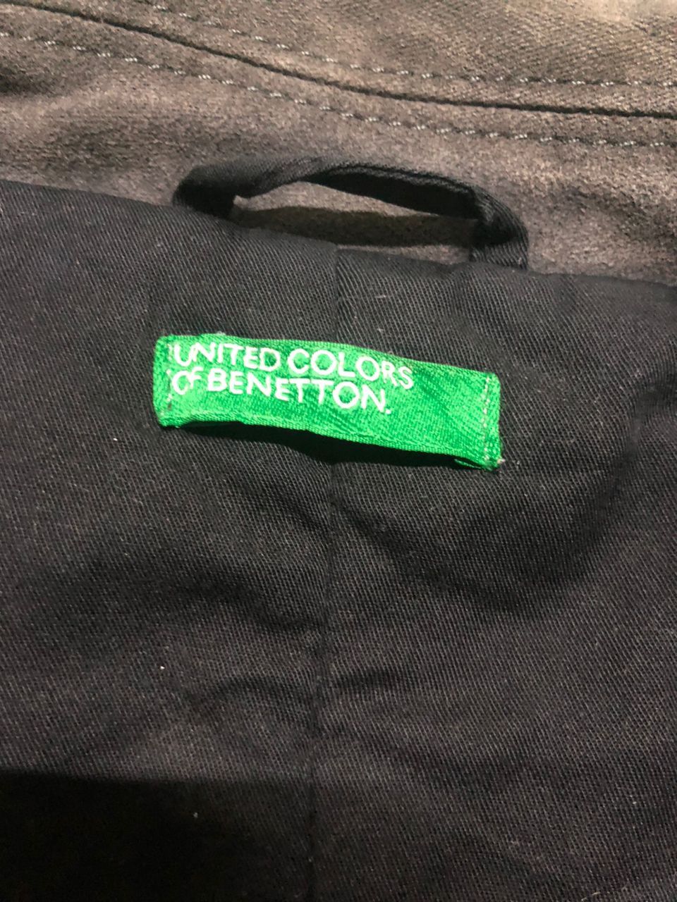 If Six Was Nine × United Colors Of Benetton UNITED COLORS OF BENETTON STONE WASH BLAZER ZIPPER JACKET Size US M / EU 48-50 / 2 - 19 Thumbnail