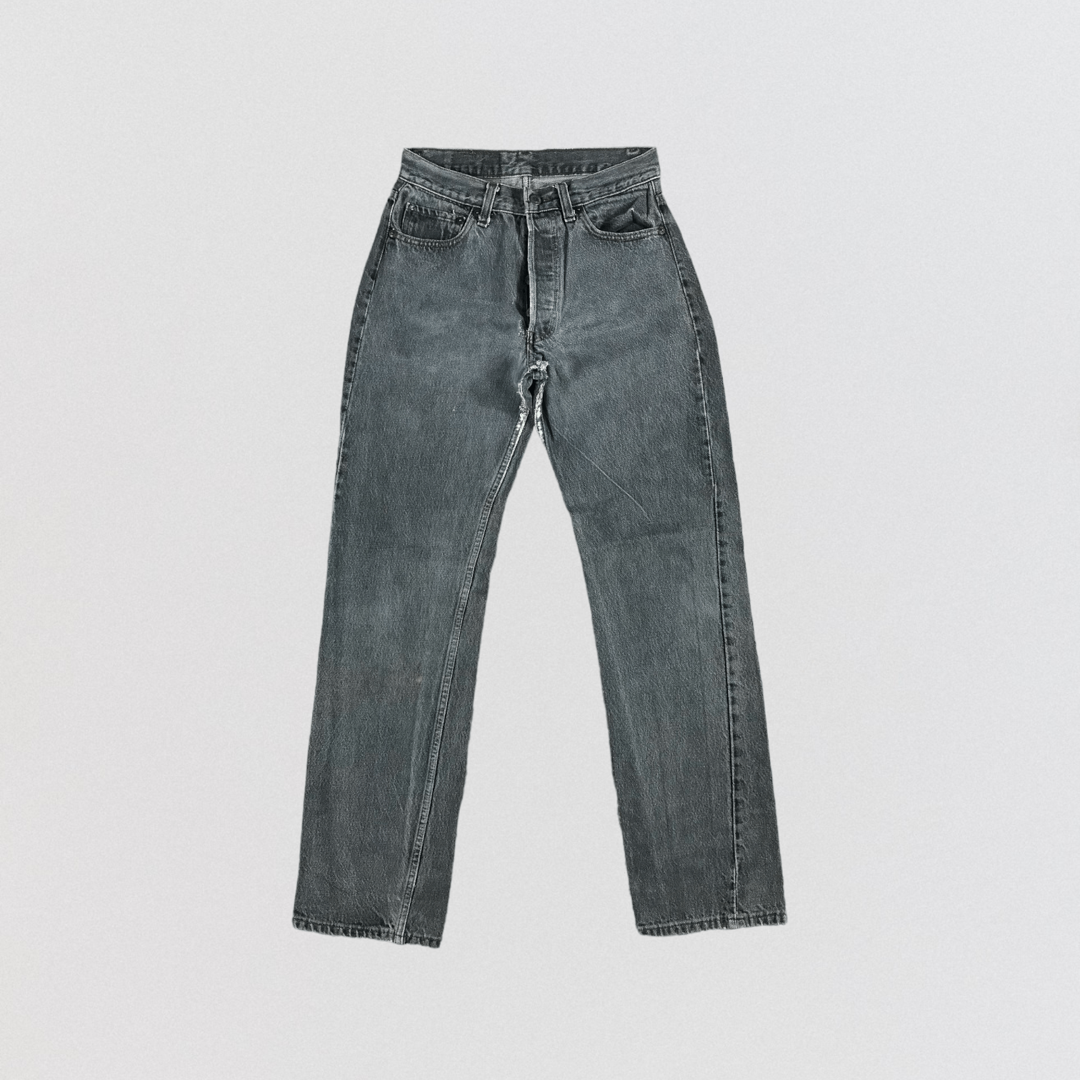 Levi's Vintage 90s Ash Gray Levis 501 Jeans-JM2379 Size US 28 / EU 44 - 1 Thumbnail
