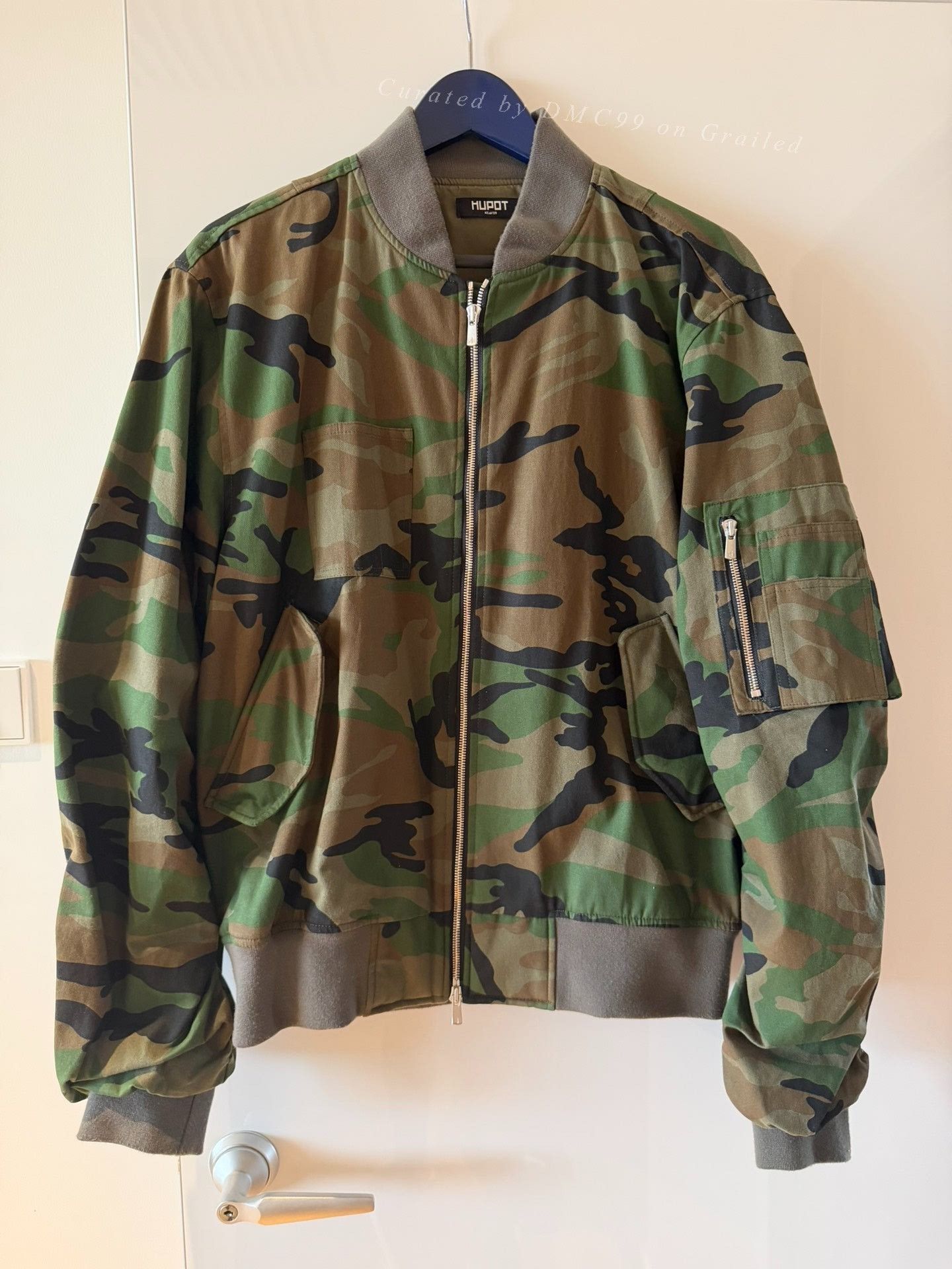 Huf HUPOT Camouflage Flight Jacket L Size US L / EU 52-54 / 3 - 1 Thumbnail