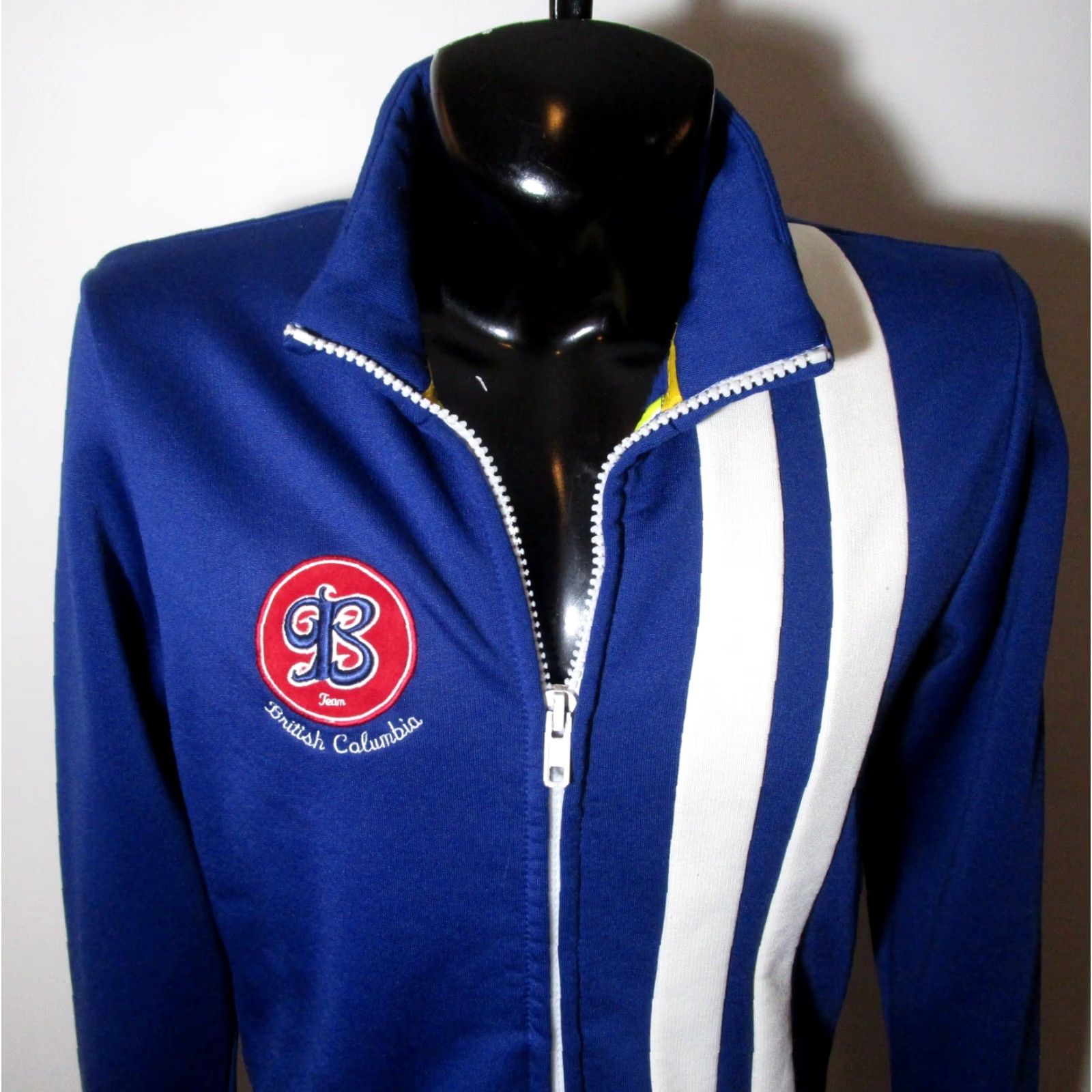 21 Men 21 MEN Jacket Blue Full Zip L Adults Size L Men's All Cotton/Polyester Fleece Lined Wearable Warm 90s? Size US L / EU 52-54 / 3 - 4 Thumbnail