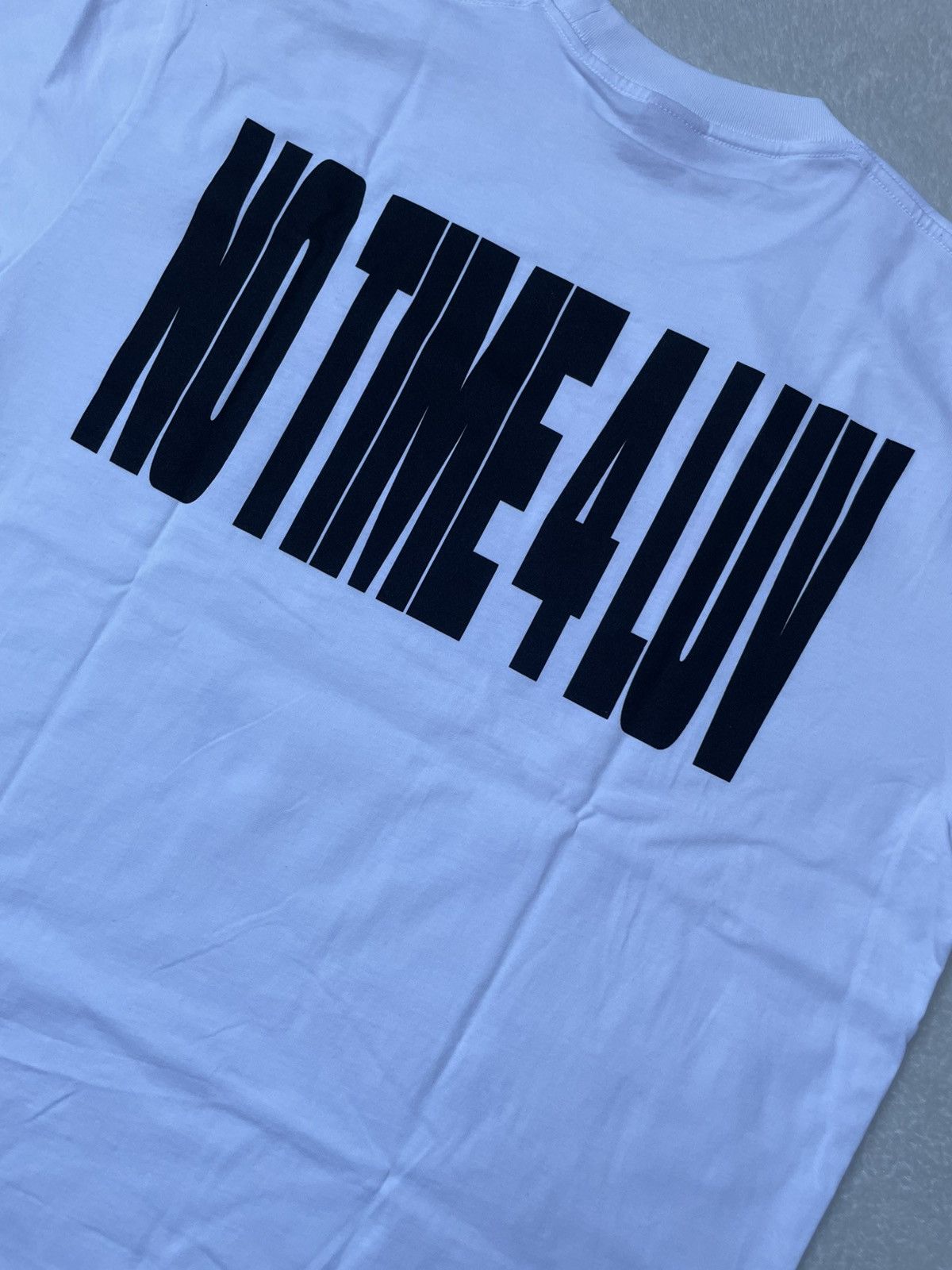 Corteiz CORTEIZ NO TIME 4 LUV TEE [WHITE] Size US L / EU 52-54 / 3 - 4 Thumbnail
