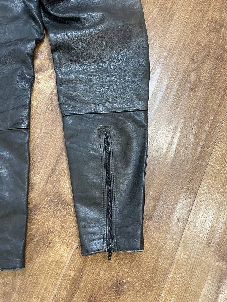 Genuine Leather × Vintage Vintage 90’s Y2K Style Racing Moto Bike Leather Pants Size US 34 / EU 50 - 15 Thumbnail