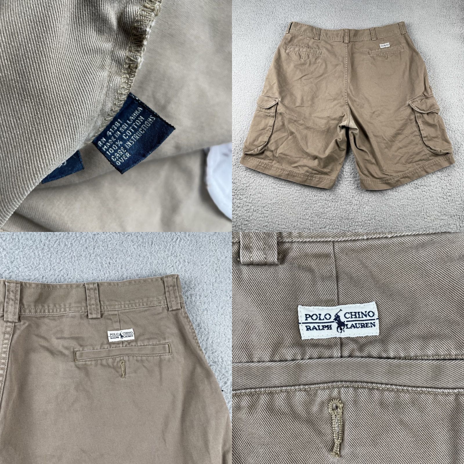 Polo Ralph Lauren Polo Ralph Lauren Cargo Short Brown 100% Cotton 38 Inseam 10” Men Regular Shirt/Shorts? Size US M / EU 48-50 / 2 - 8 Thumbnail