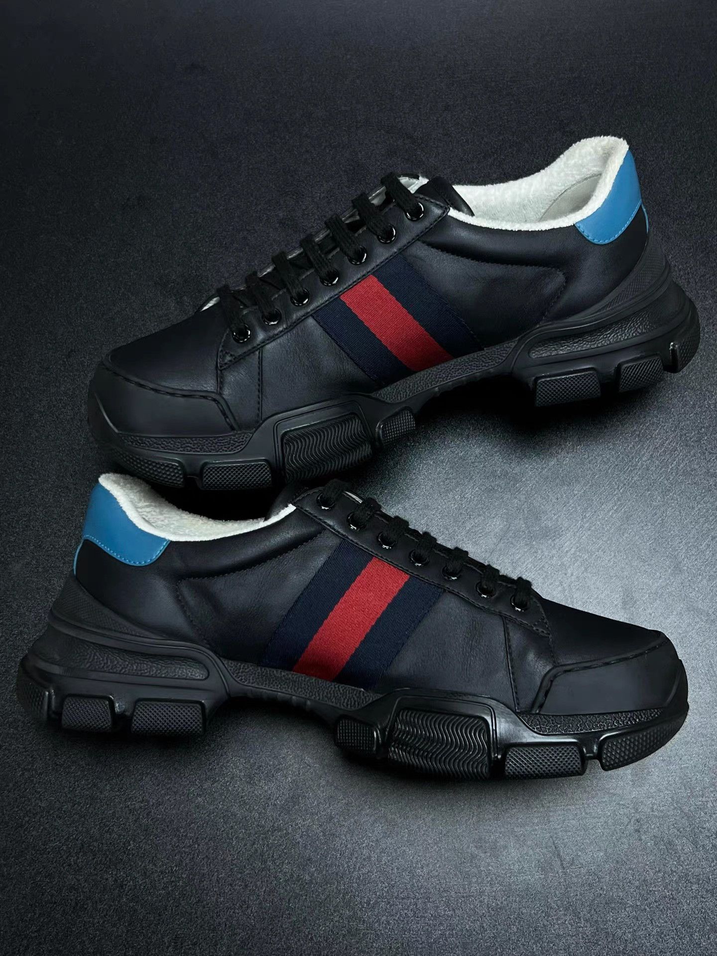 Gucci GUCCI Web Low-Top Sneakers K15 Size US 9.5 / EU 42-43 - 6 Thumbnail
