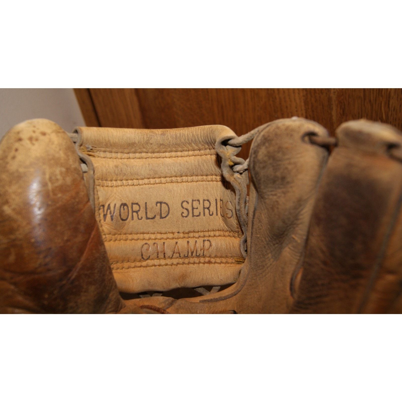 Vintage VTG 1957 Rawlings LB10 Burdette Baseball Glove World Braves Size ONE SIZE - 3 Thumbnail