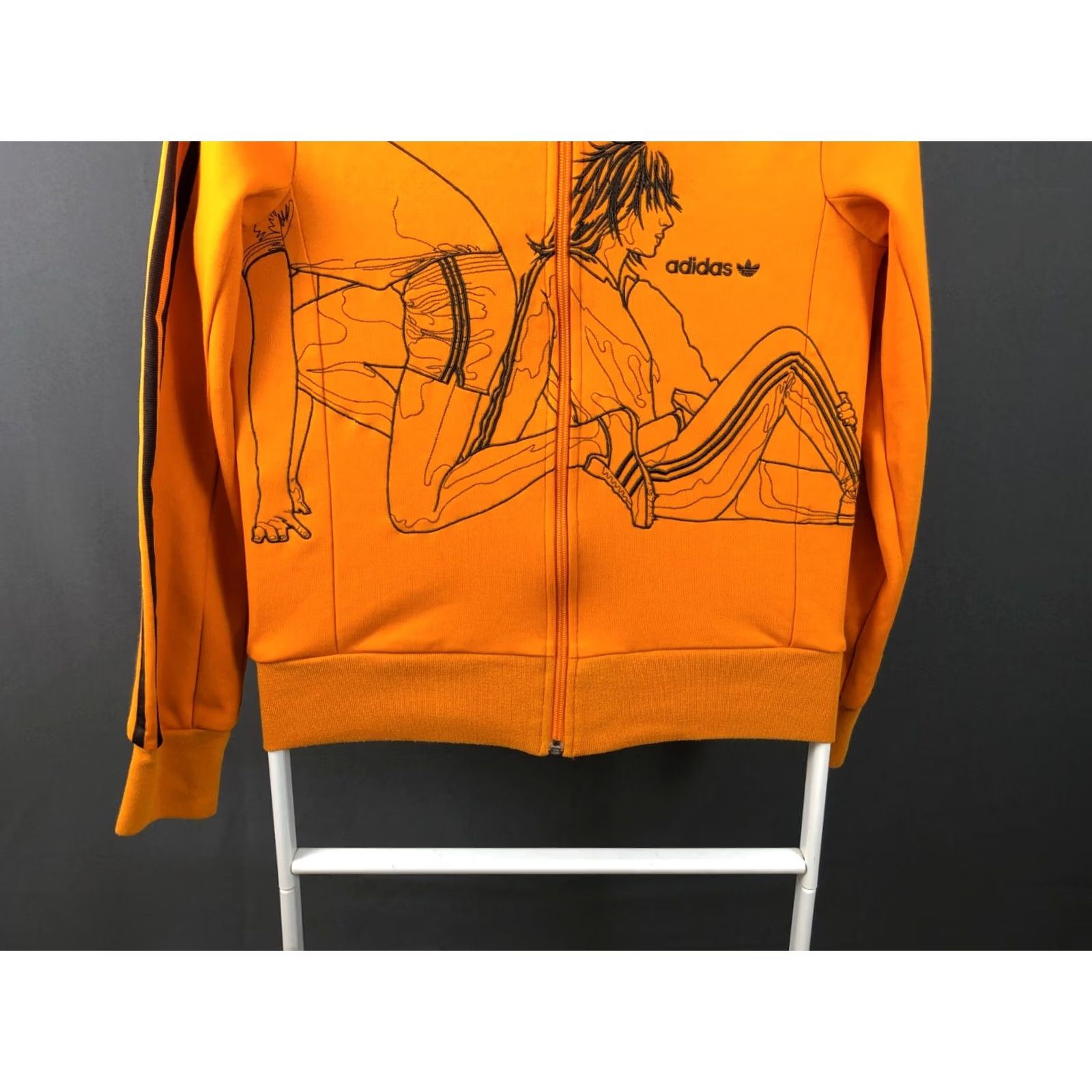 Adidas adidas Zip Track Jacket Cotton Blend Men Size S Yellow Jacket Size US S / EU 44-46 / 1 - 5 Thumbnail