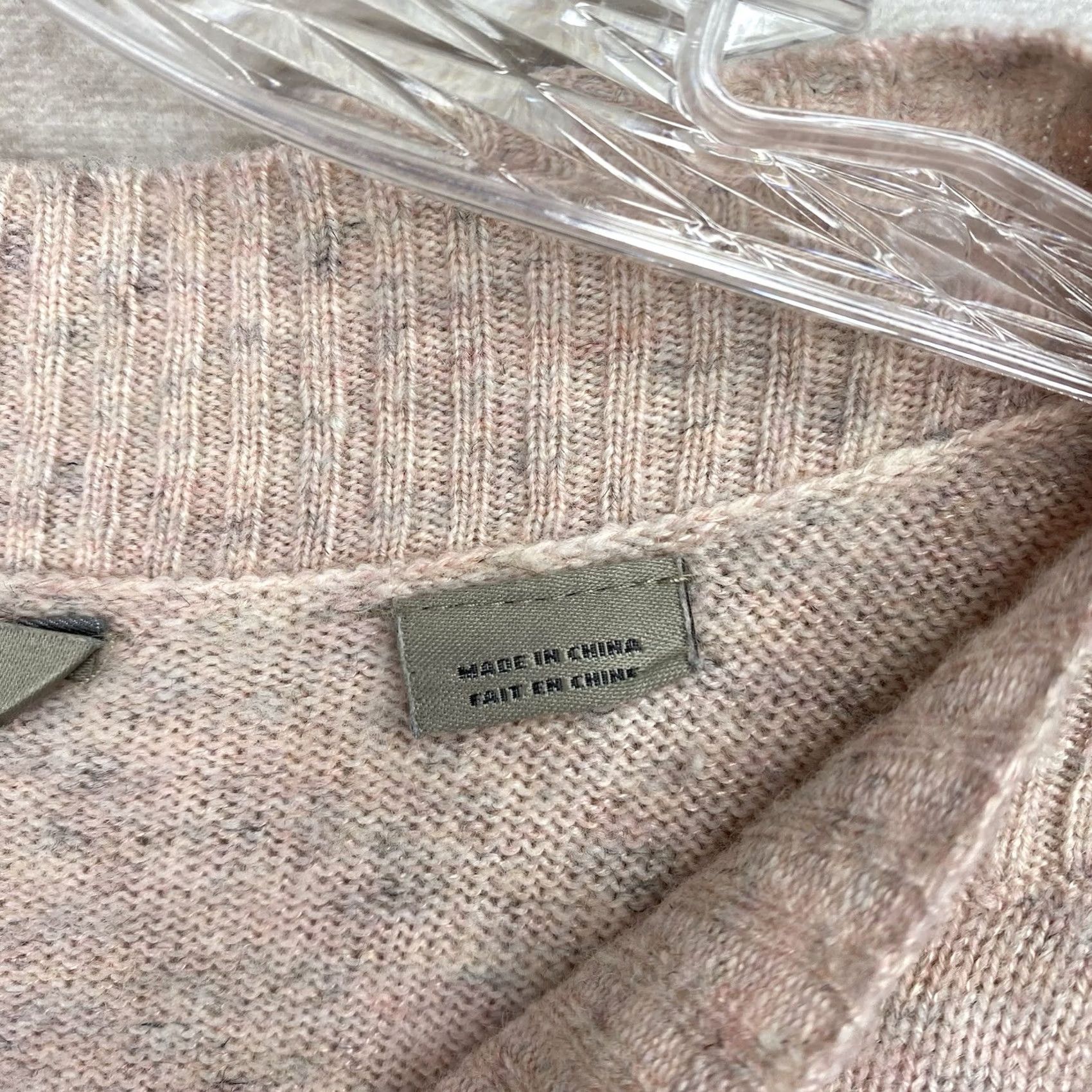 Royal Robbins Royal Robbins Sweater Womens S Pink Merino Wool Linen Blend Ribbed Soft Stretch Pullover Knit Casual Fall Winter 2023 Womens Size S / US 4 / IT 40 - 6 Thumbnail