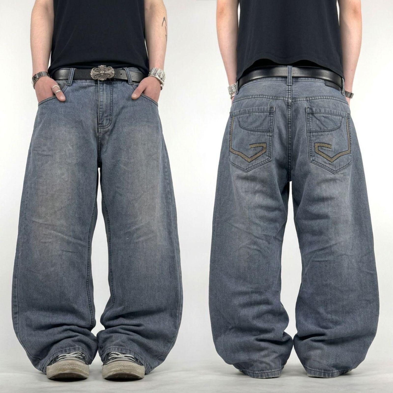 Ecko Unltd. × JNCO × Vintage Vintage y2k archive faded rare baggy