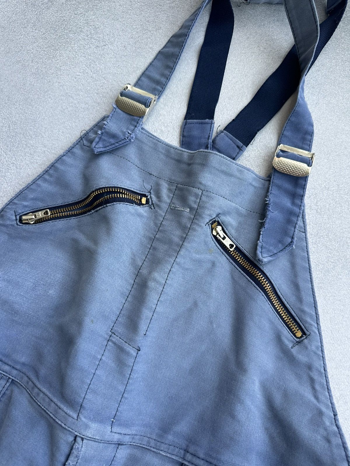 Vintage Vintage Adolph Lafont French Workwear Overall Suit 60-70s Size US 36 / EU 52 - 3 Thumbnail