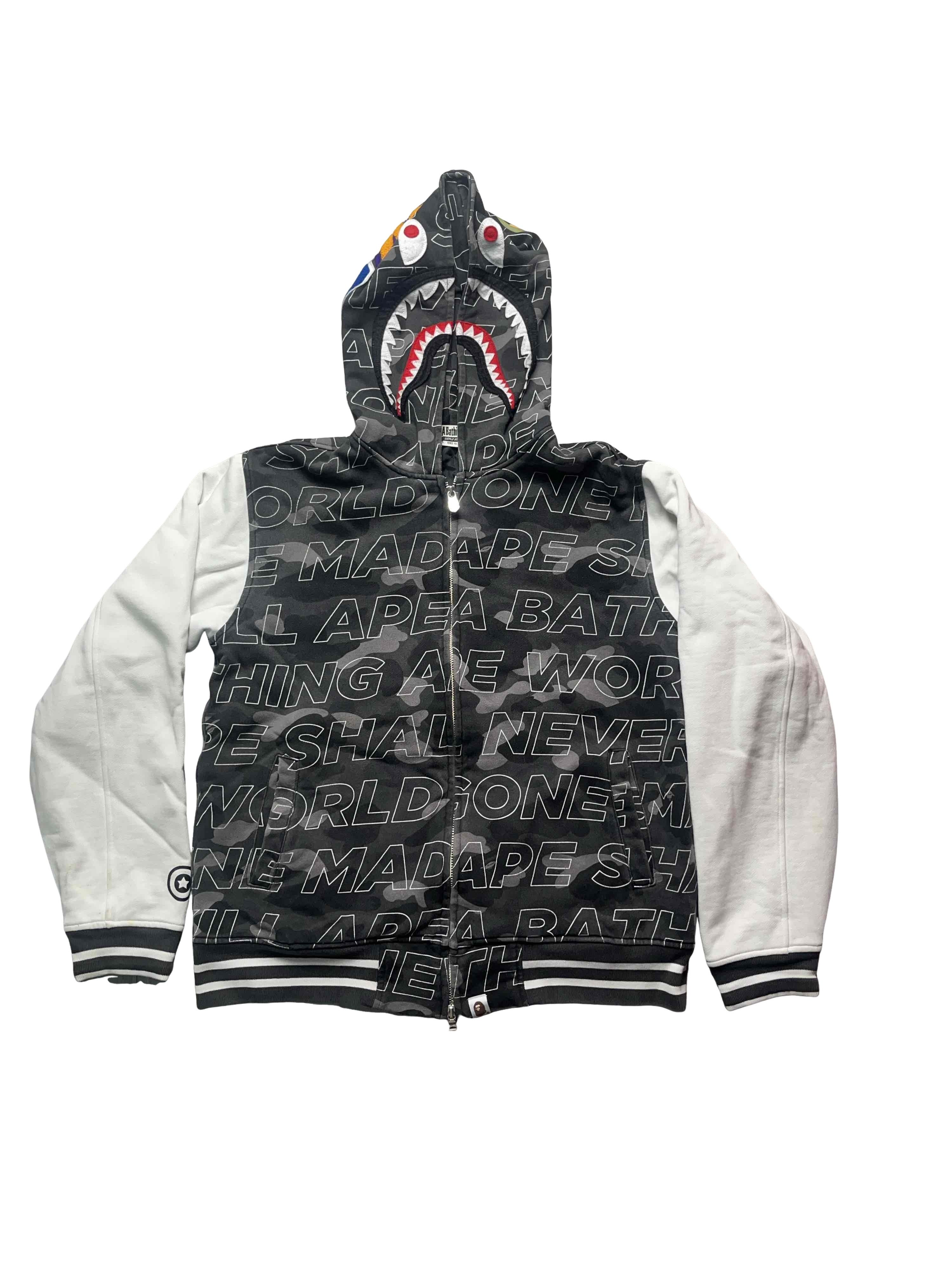Bape × Nigo 2007 Yokohama City Limited Camo Fullzip Hoodie Size M