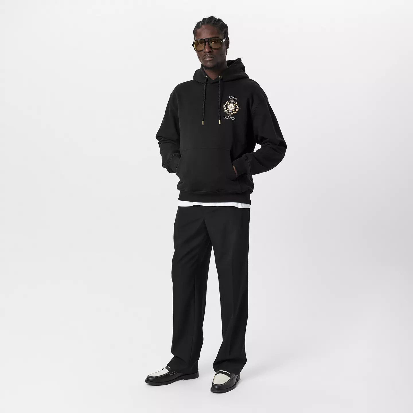 Casablanca o1g2r1mq0426 Graphic Hoodie in Black Size US M / EU 48-50 / 2 - 6 Thumbnail