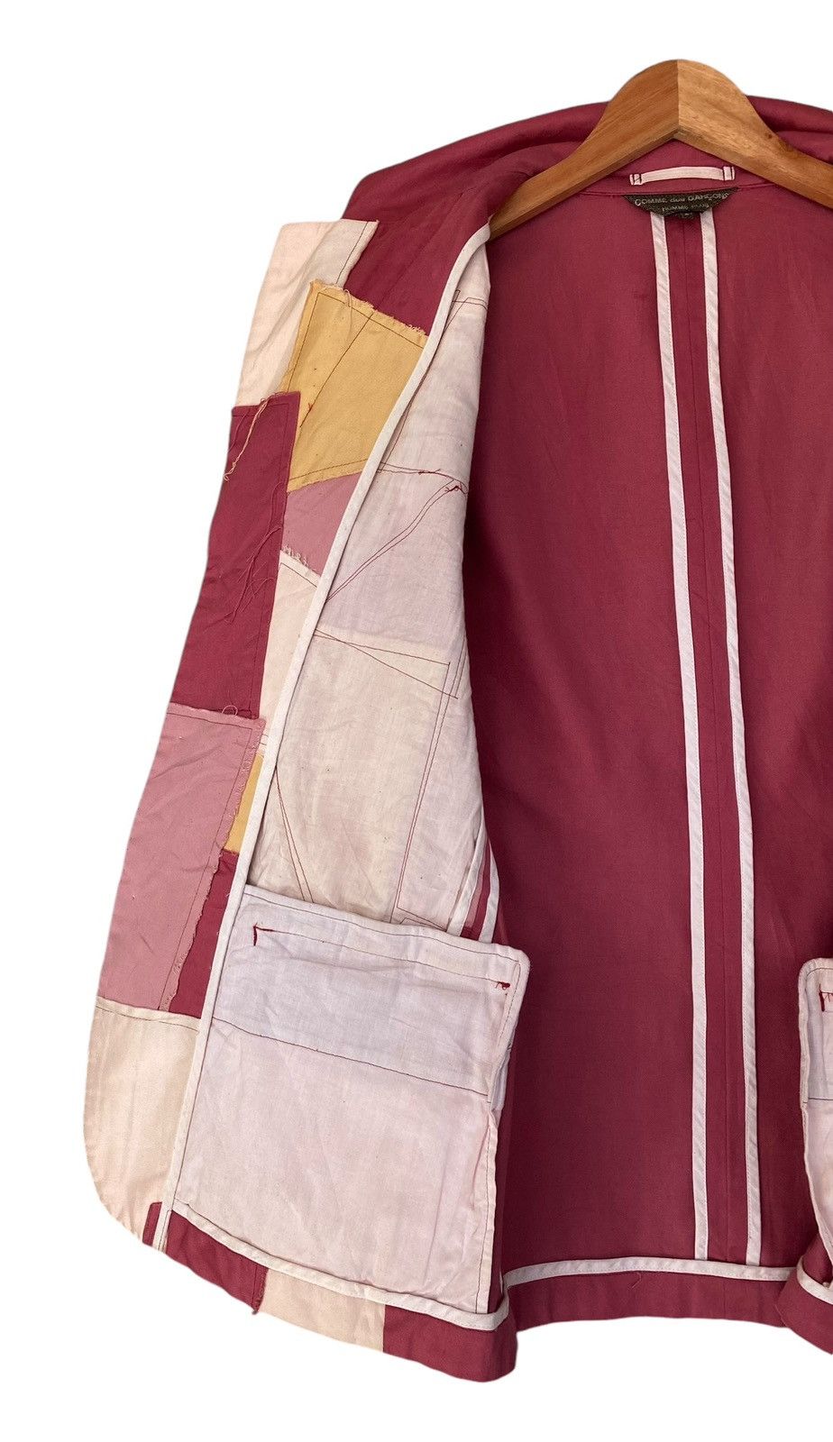Comme des Garcons × Comme des Garcons Homme Plus × Rei Kawakubo Rare🔥1999 COMME des GARCONS Homme Plus Men’s Blazer Size US S / EU 44-46 / 1 - 10 Thumbnail