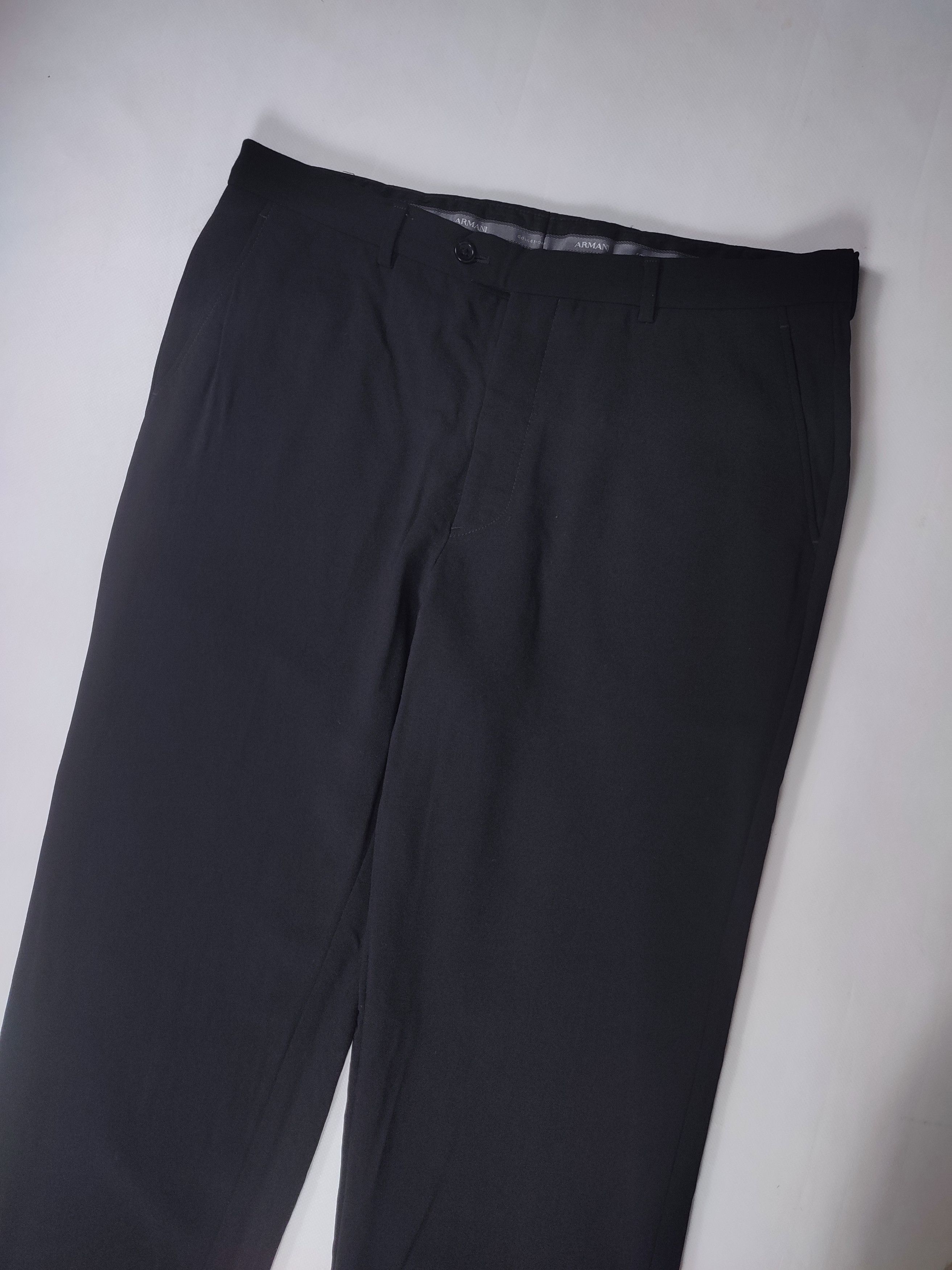 Armani Collezioni Armani Wool trousers pants Size US 34 / EU 50 - 15 Thumbnail