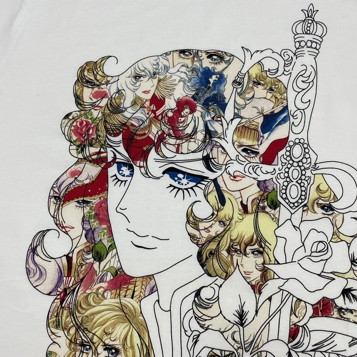 Anime Design Tshirts Store Graniph "The Rose of Versailles" Tee Size US L / EU 52-54 / 3 - 4 Thumbnail