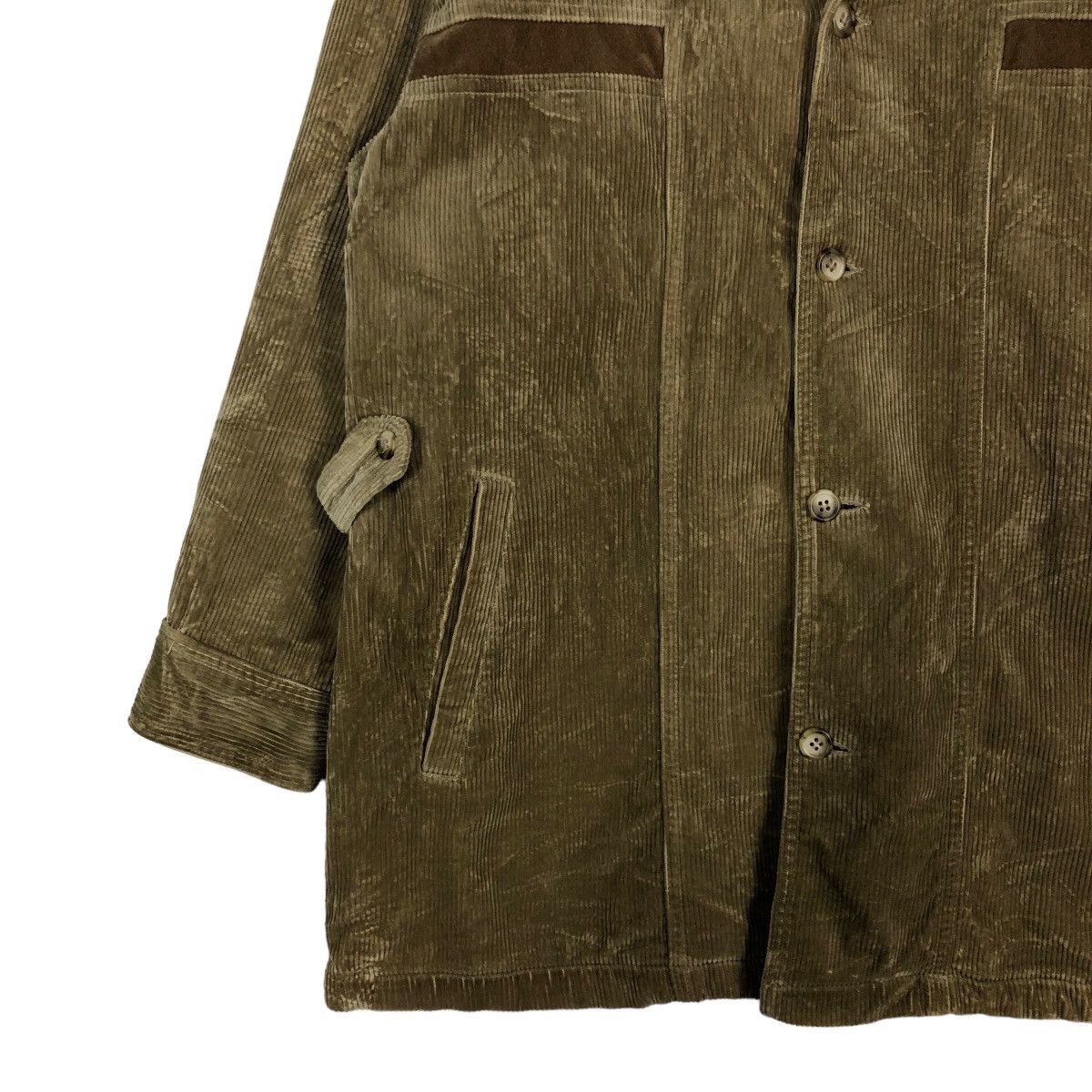 Big John 🔥Vintage Biker Jacket Corduroy Big John Big Pocket Size US L / EU 52-54 / 3 - 4 Thumbnail